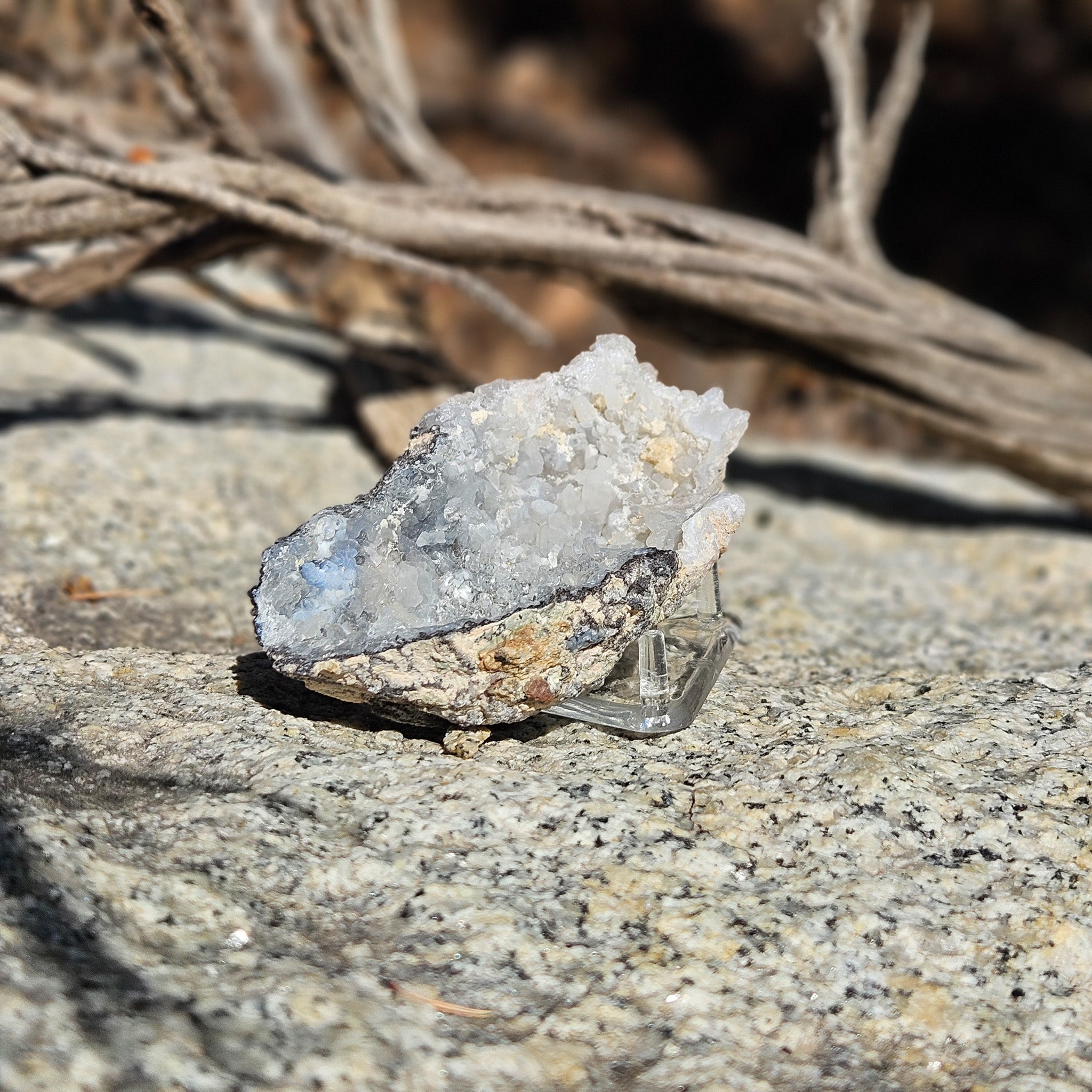 Natural Quartz Crystal Geode