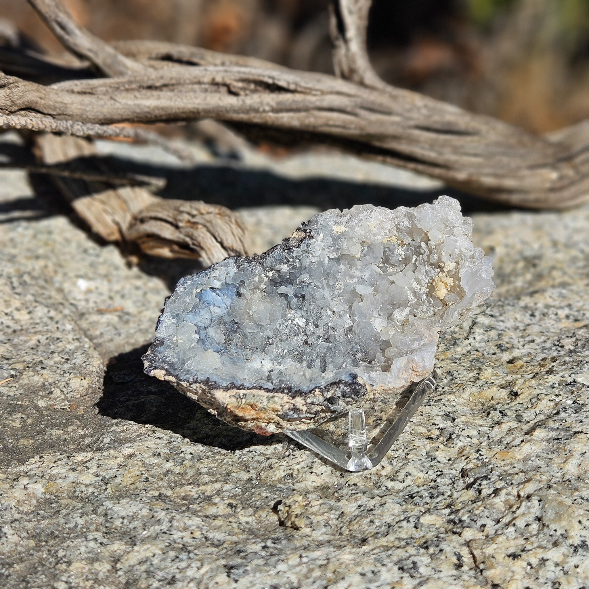 Natural Quartz Crystal Geode
