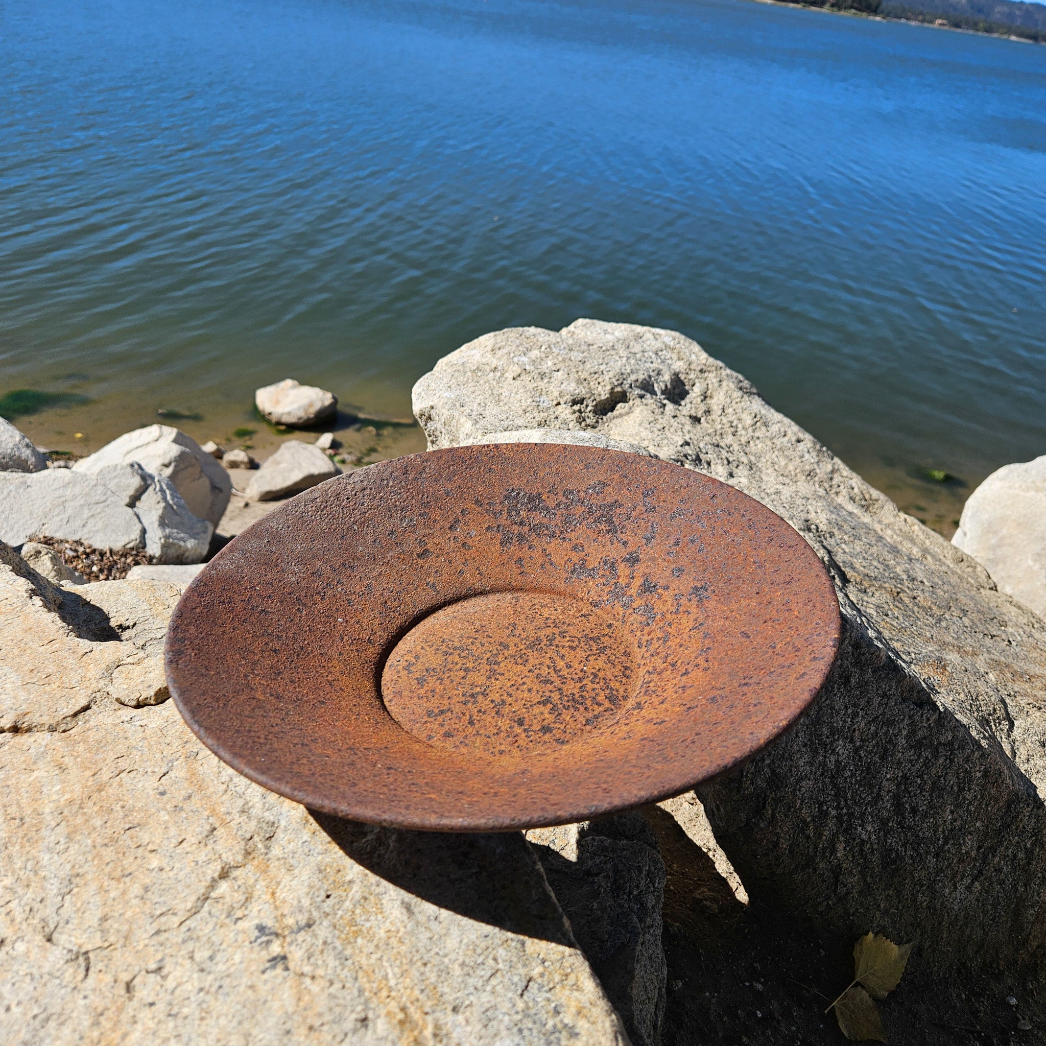 Vintage Metal Gold Mining Pan