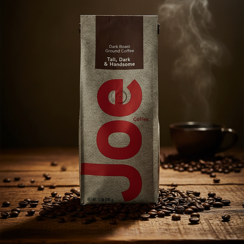 Joe Coffee Tall, Dark, and Handsome Ground Coffee