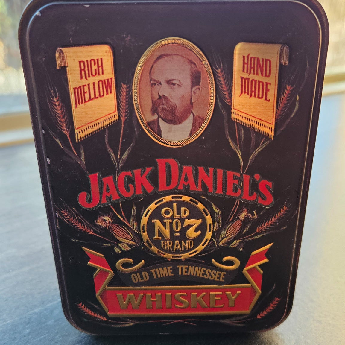 Vintage Jack Daniel's Old No.7 Tennessee Whiskey Tin