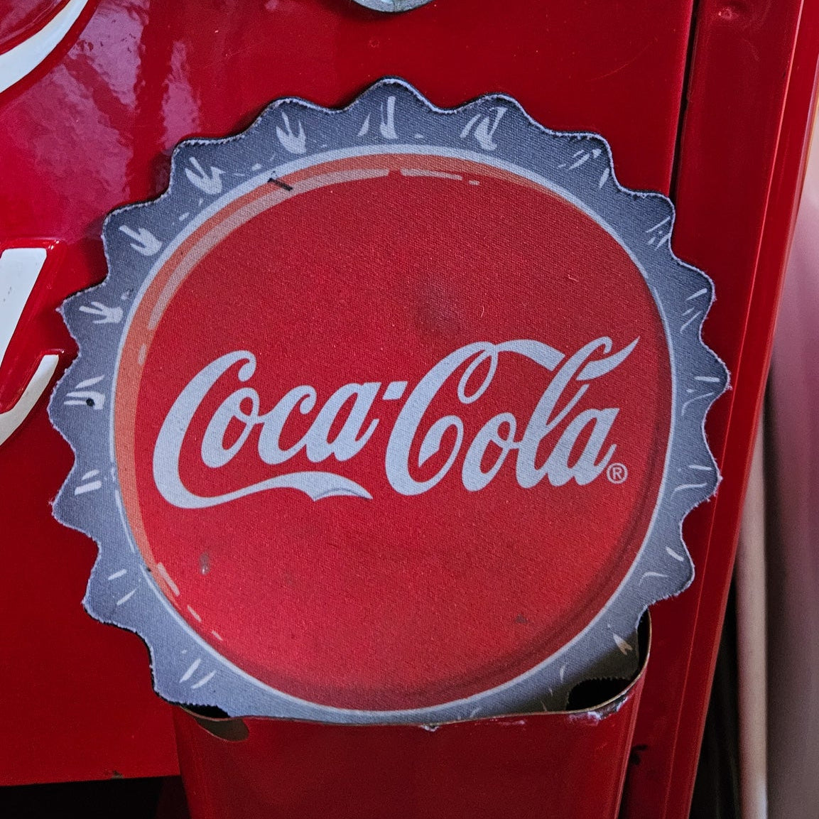 Vintage Coca Cola Bottle Cap Mouse Pad