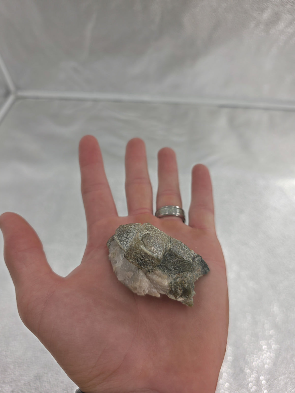 Andalusite with Quartz - Champion, Michigan