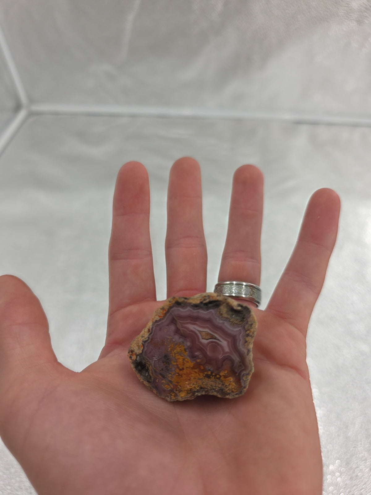 Arcoiris Laguna Agate - 1.5 in, 2 oz
