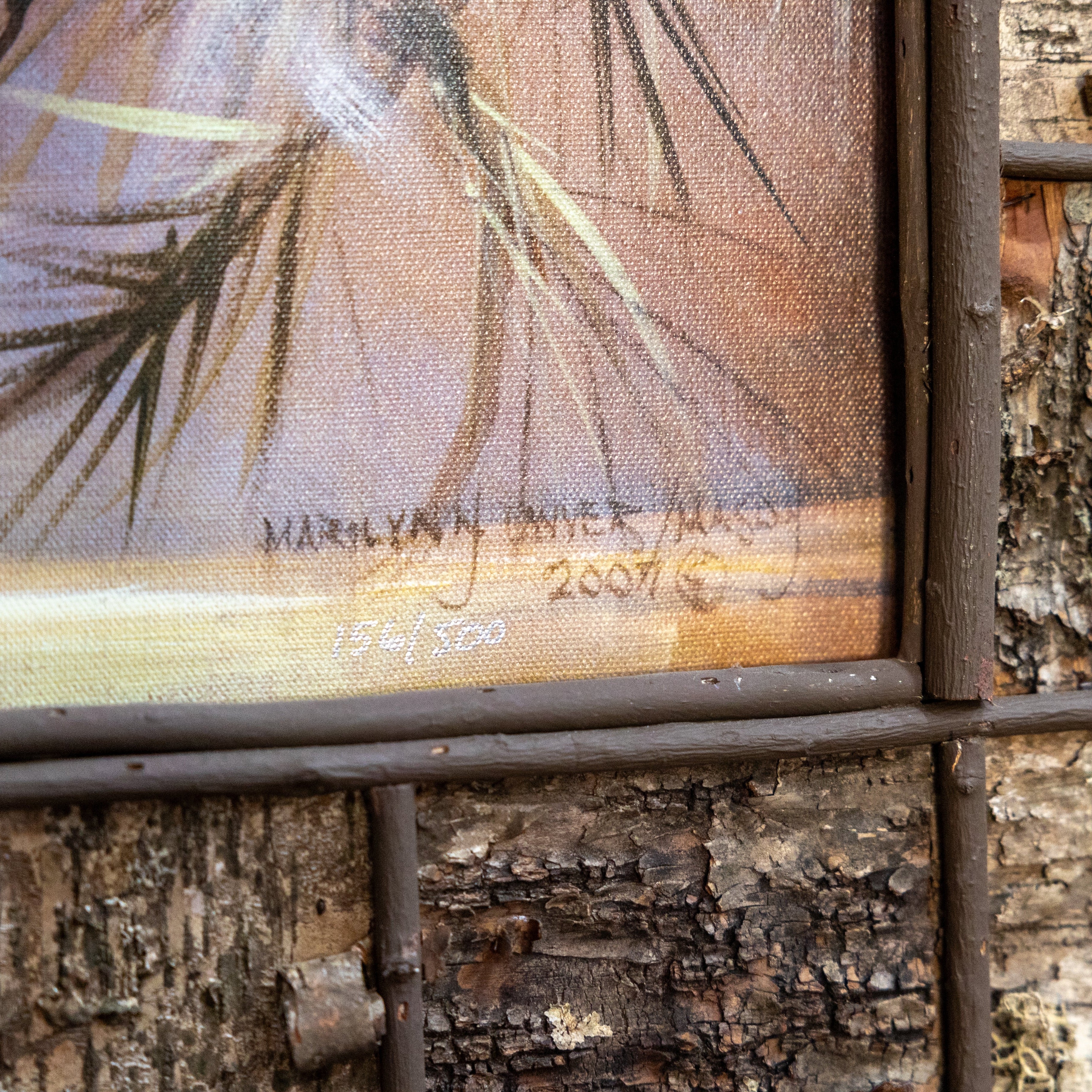  "Heading Home " Canvas Transfer By Marilynn Dwyer Mason