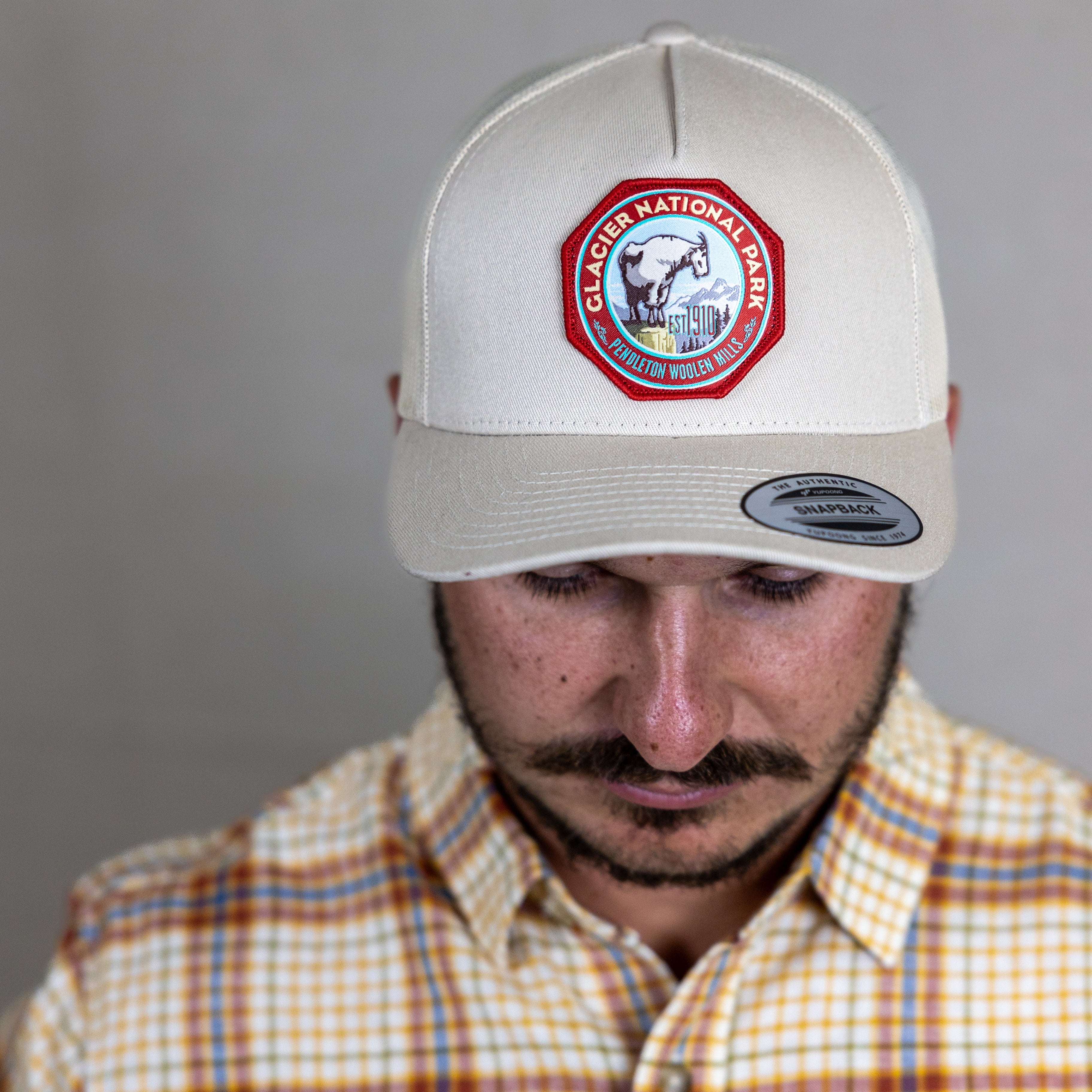 Pendleton Glacier National Park Natural Colored Baseball Cap
