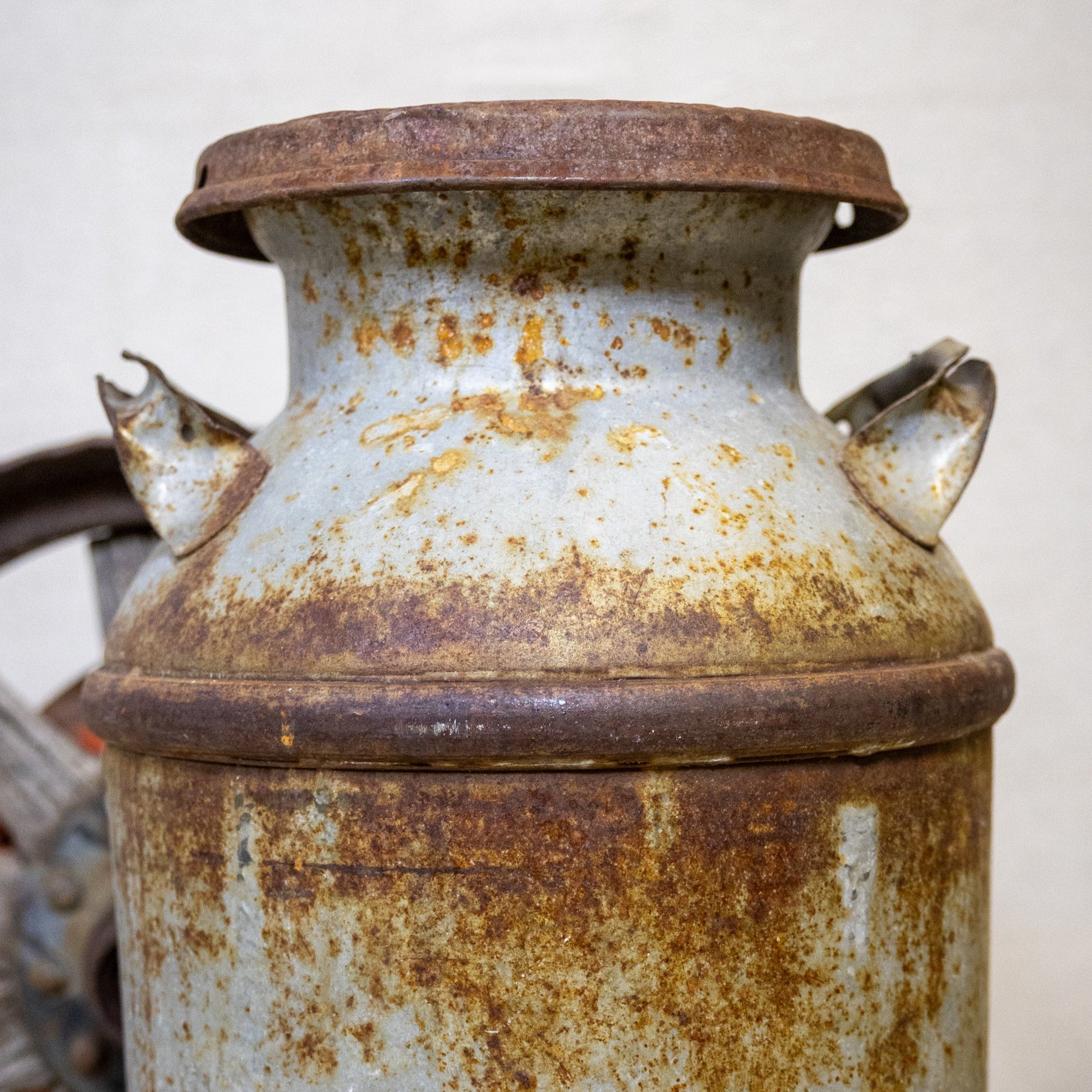 Rustic Metal 10 Gallon Milk Canister "Missoula Cry 60"