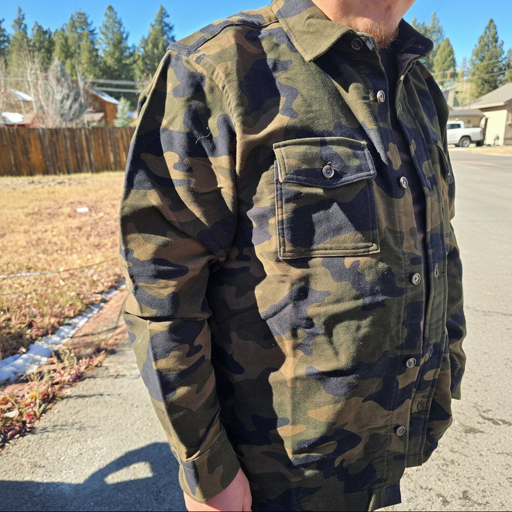 Brooks Brothers Camouflage Cotton Button Up