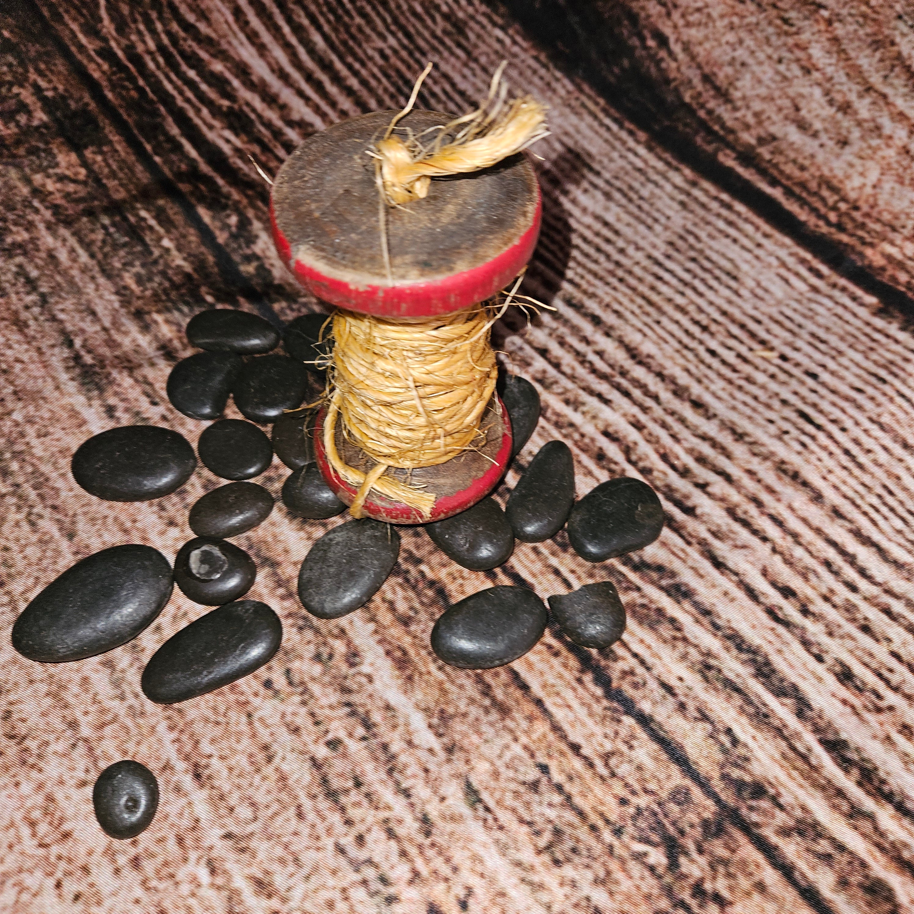 Antique Wooden Spools