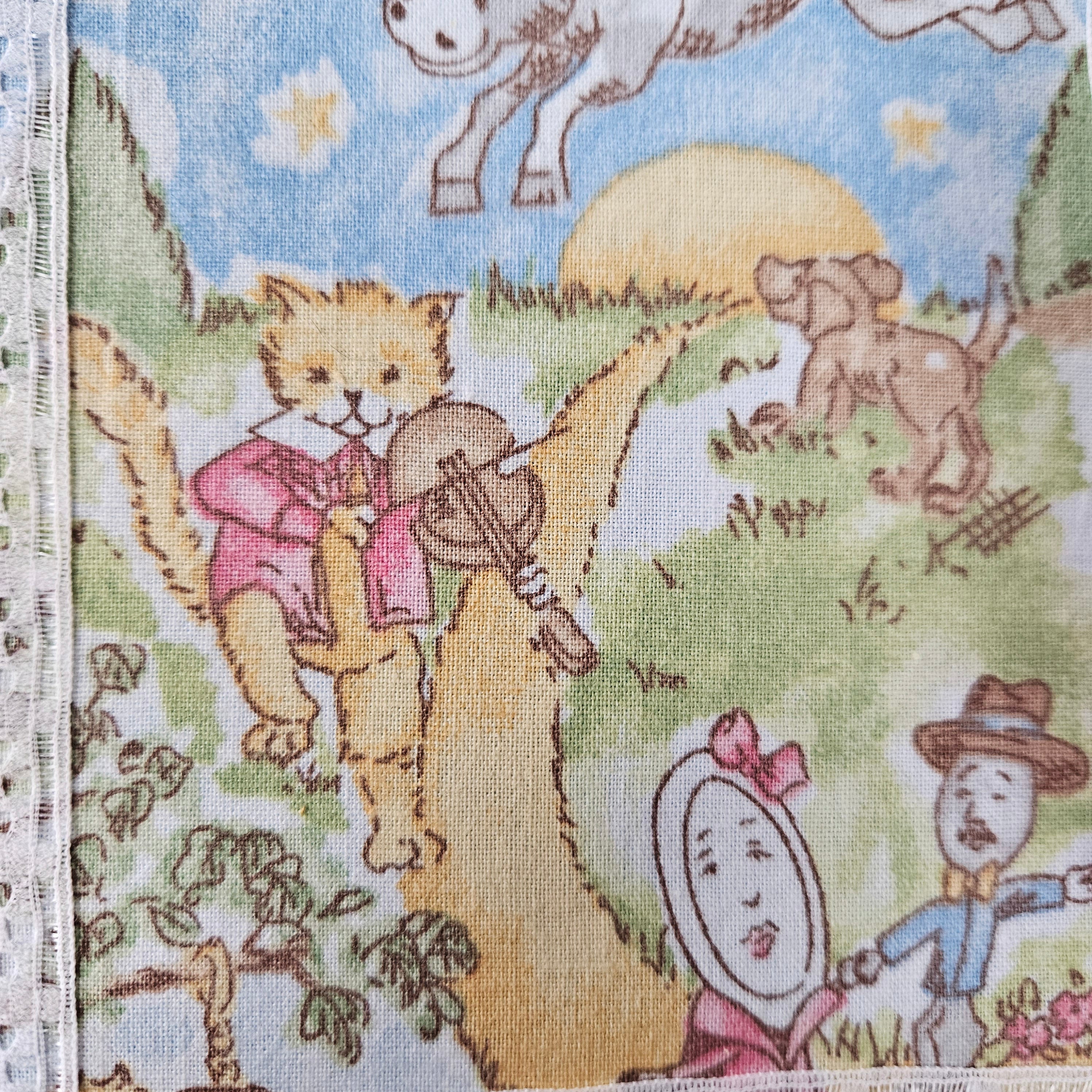 Beautifully Hand Crafted Custom Created Greeting Card Series by Diane Stegman "Musical Cat"