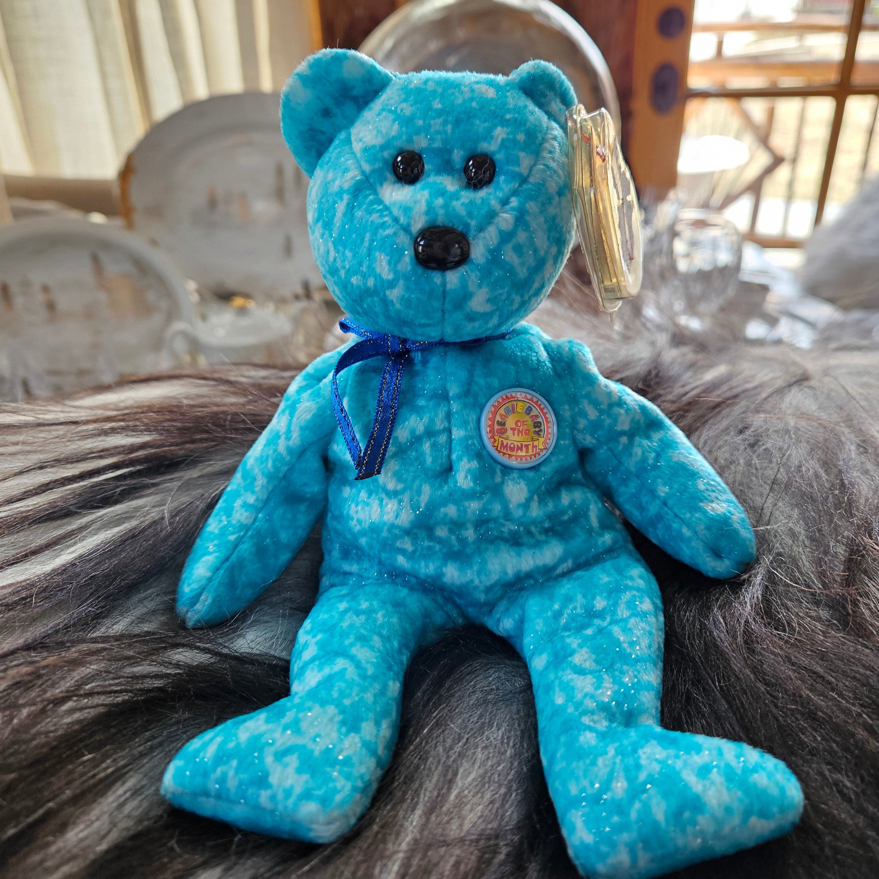 Ty Beanie Babies "Sparkles the Bear"