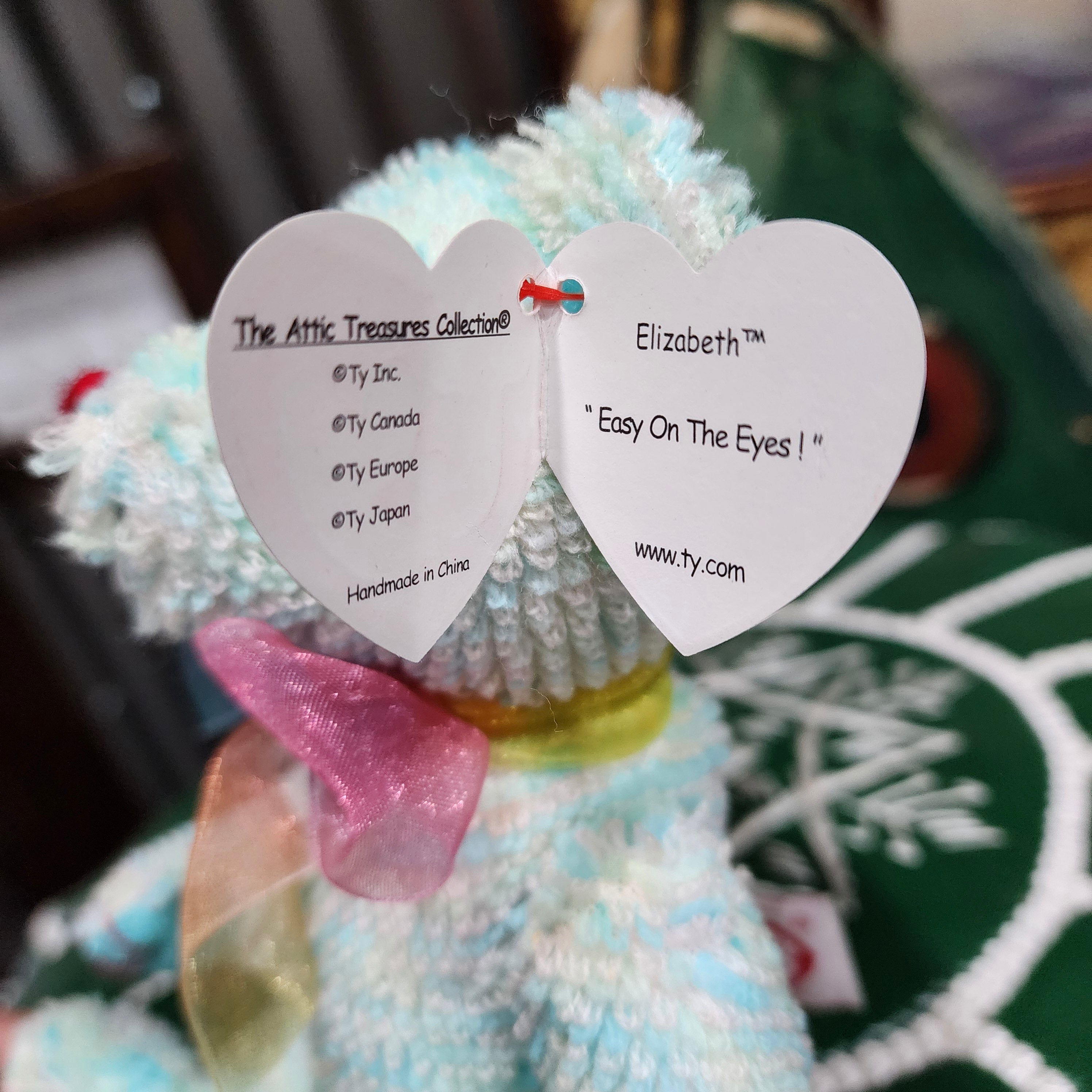 Ty Beanie Babies "Elizabeth the Bear"