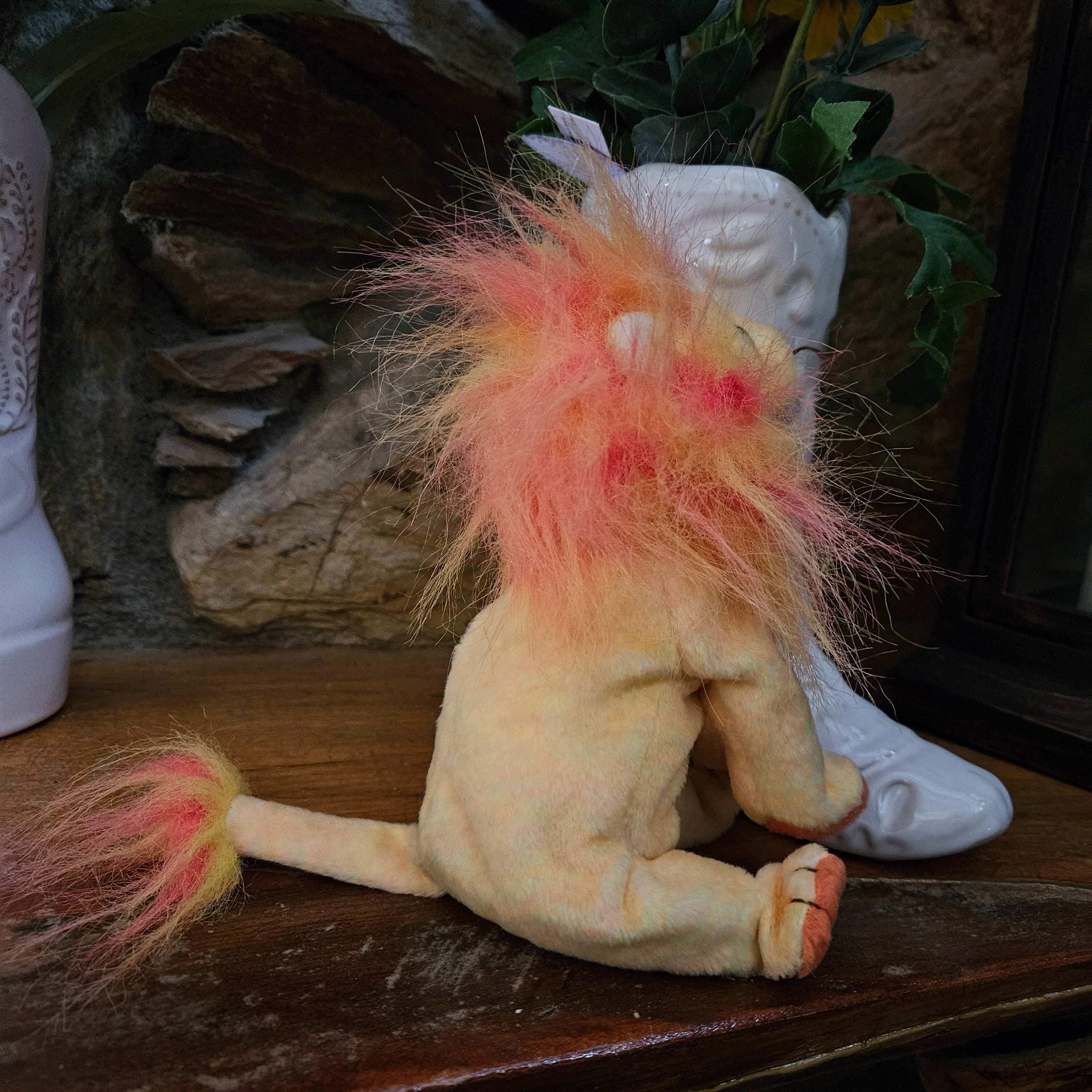 Ty Beanie Babies "Bushy the Lion"