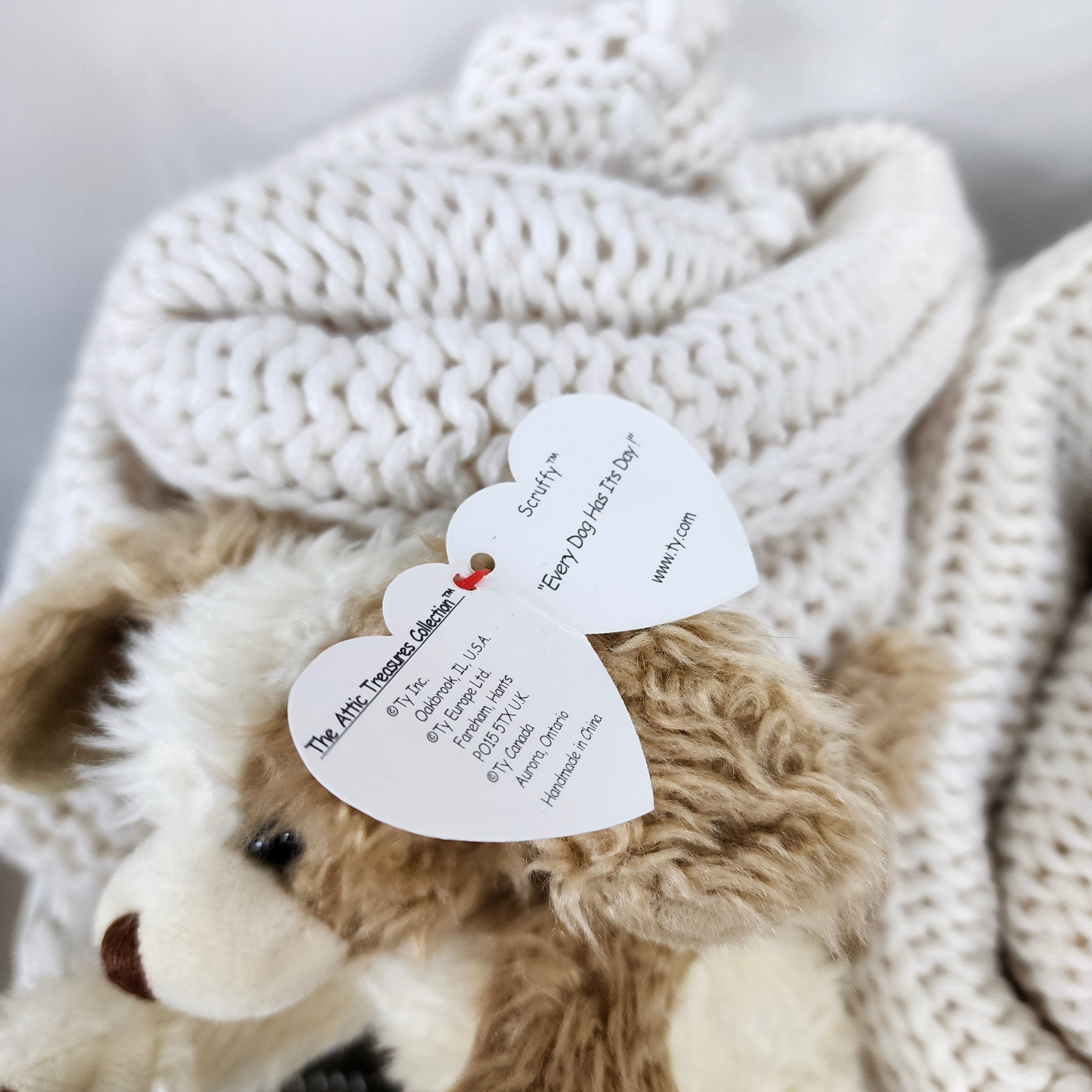 Ty Beanie Babies "Scruffy the Dog"