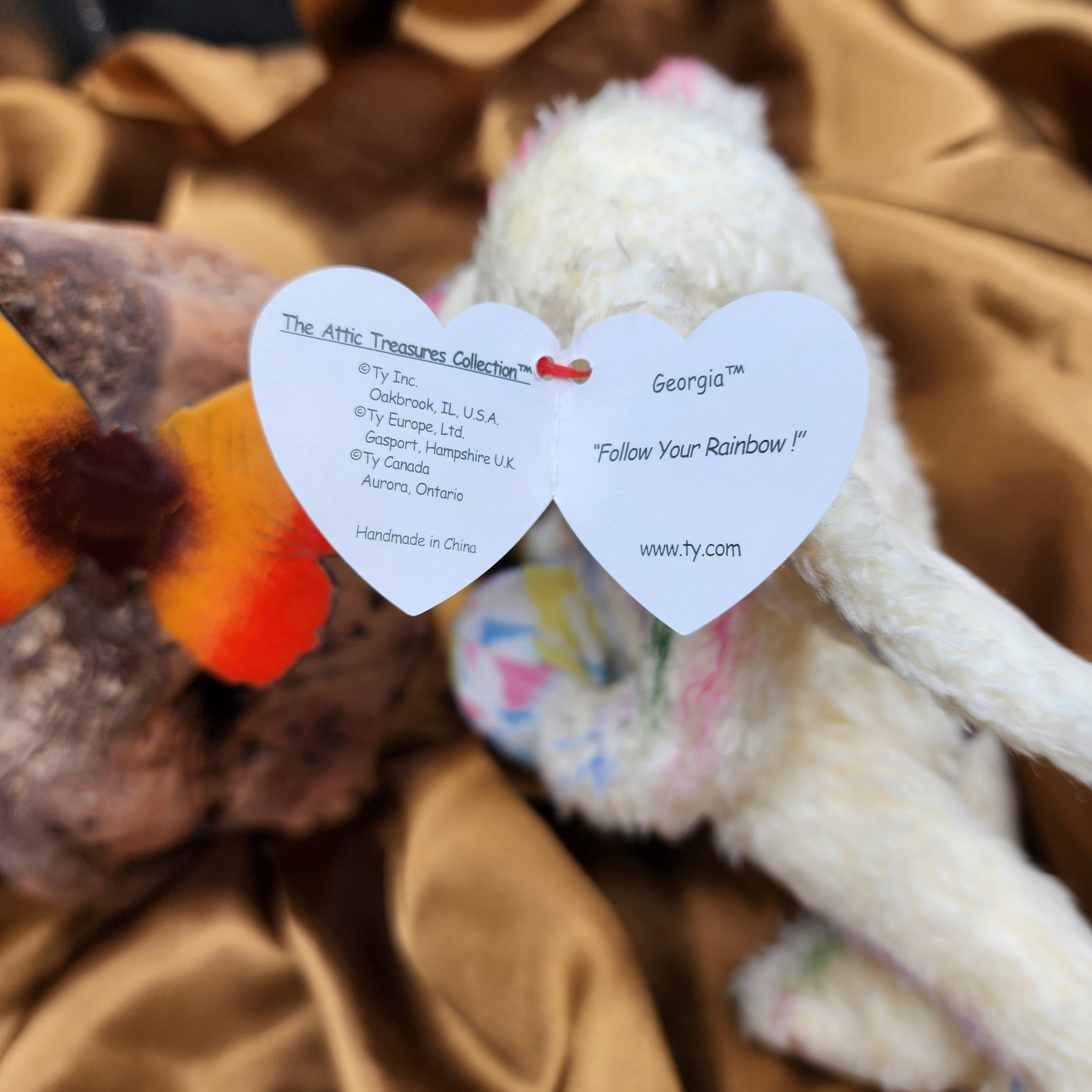 Ty Beanie Babies "Georgia the Rabbit"