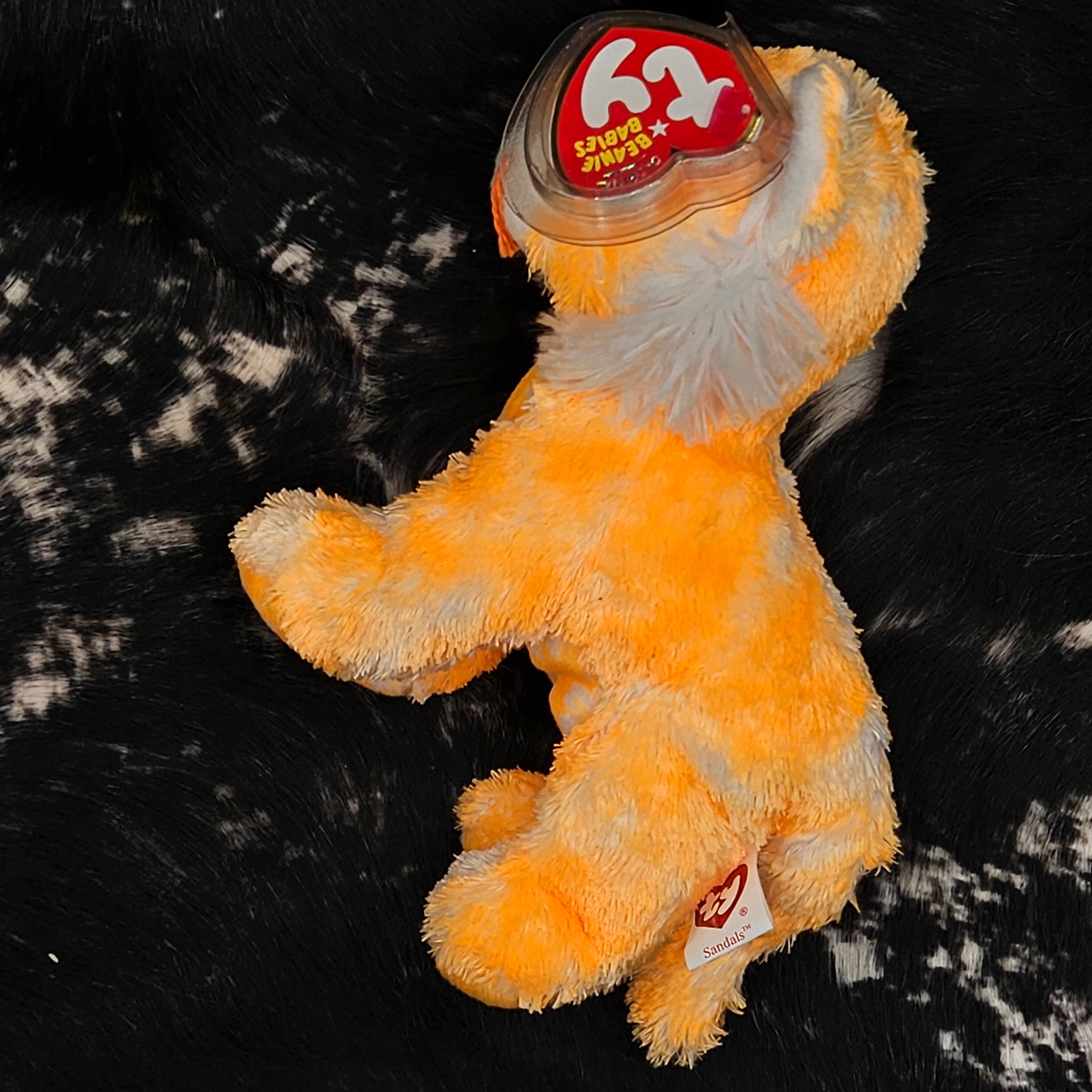 Ty Beanie Babies "Sandals the Tiger"