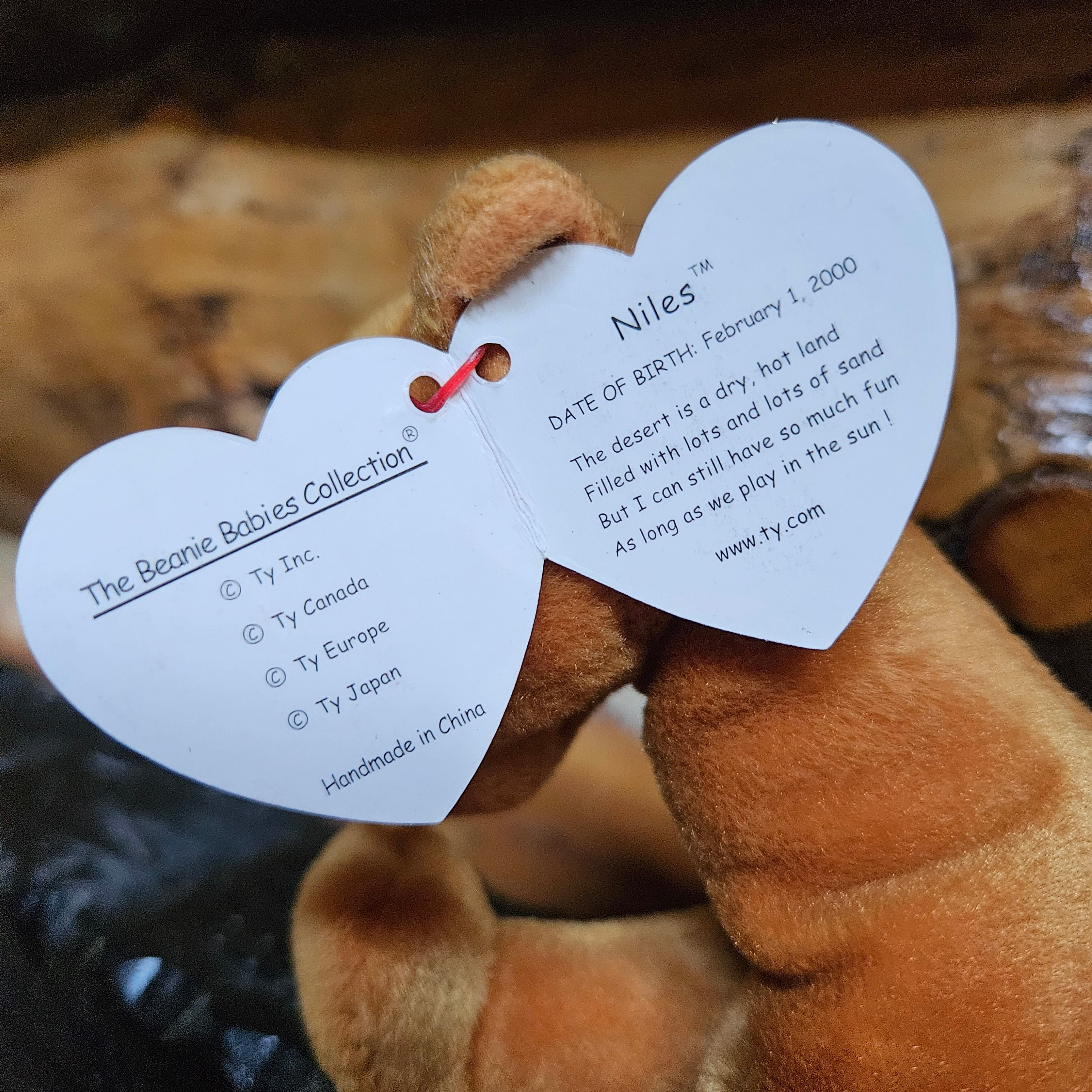 Ty Beanie Babies "Niles the Camel"