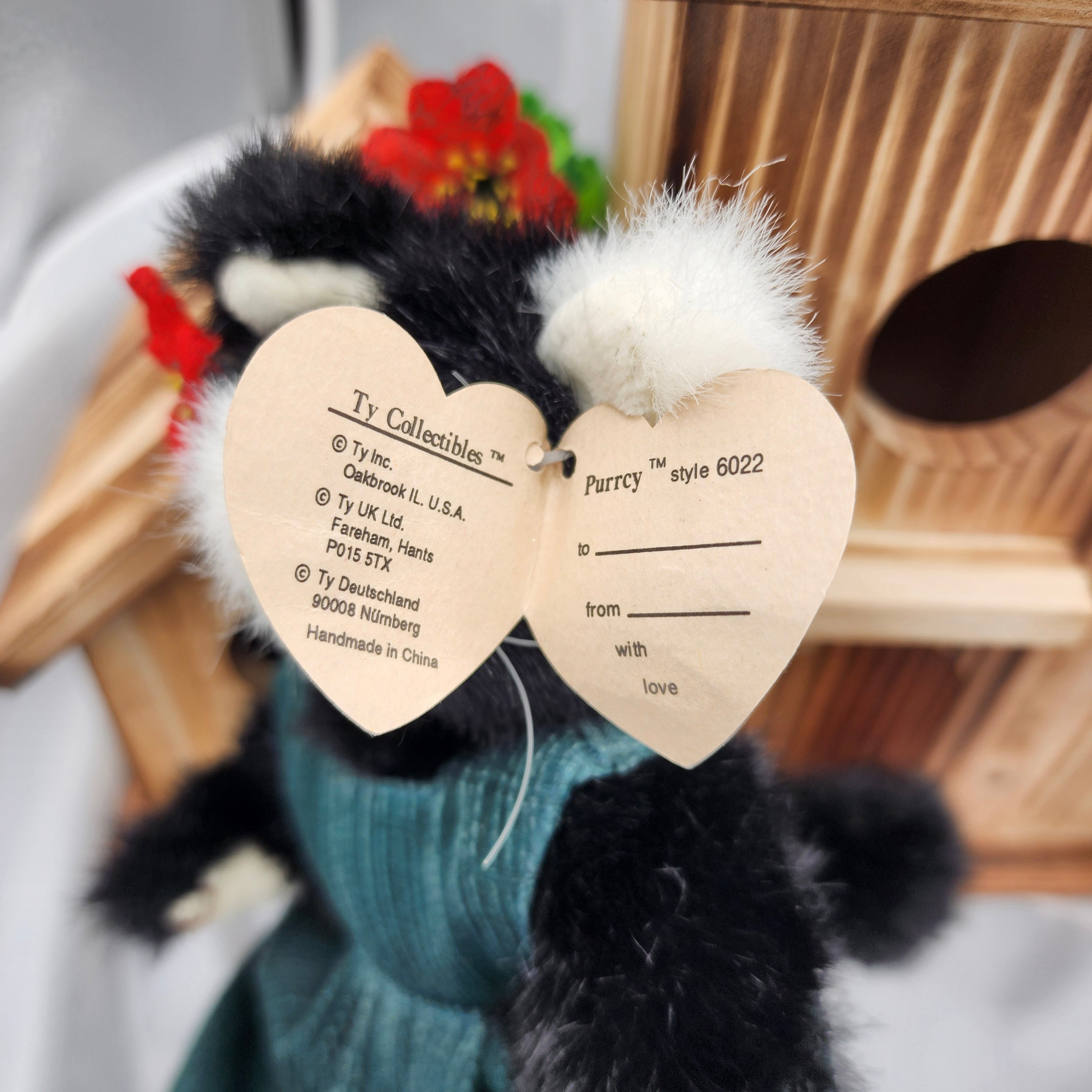 Ty Beanie Babies "Purrcy the Cat"