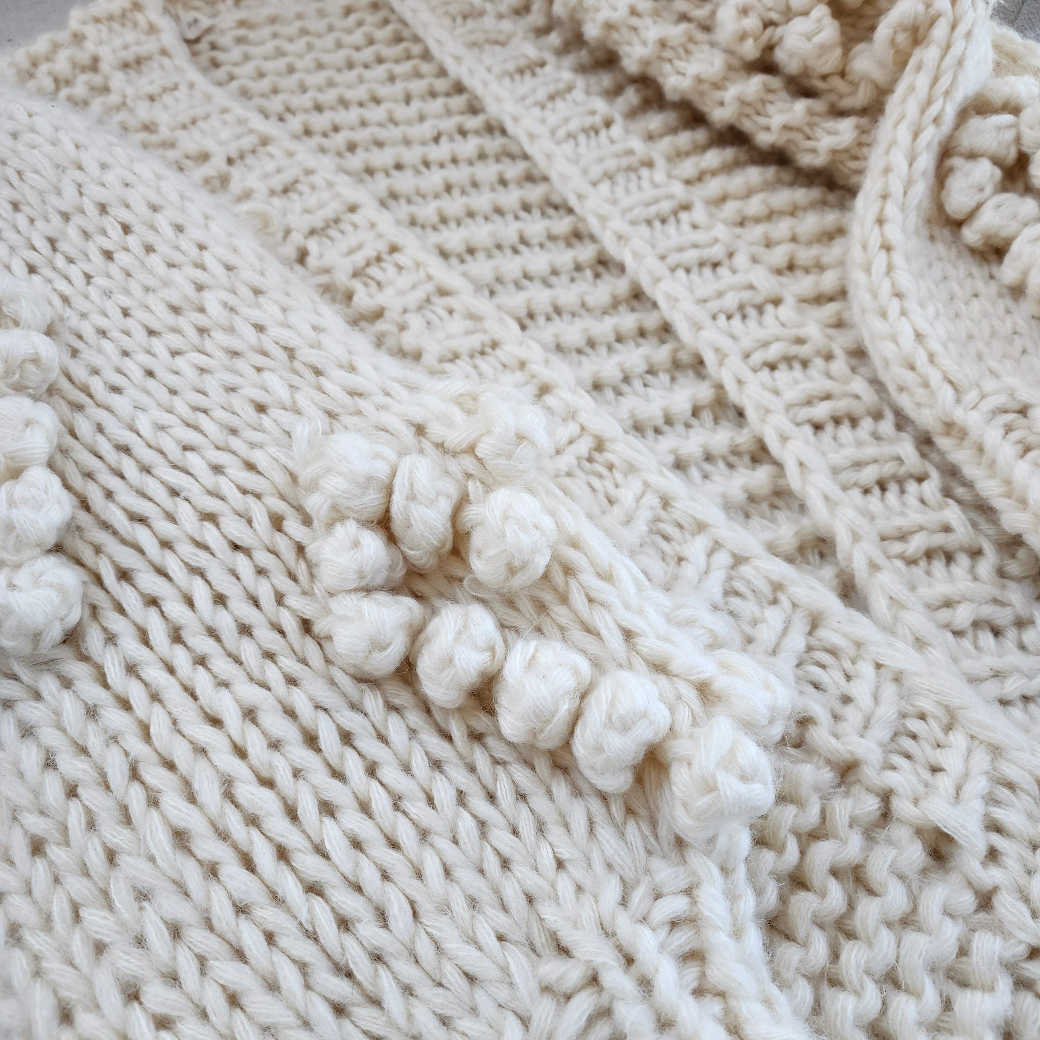 Handmade Wishlist Women's Knitted Cardigan Sweater