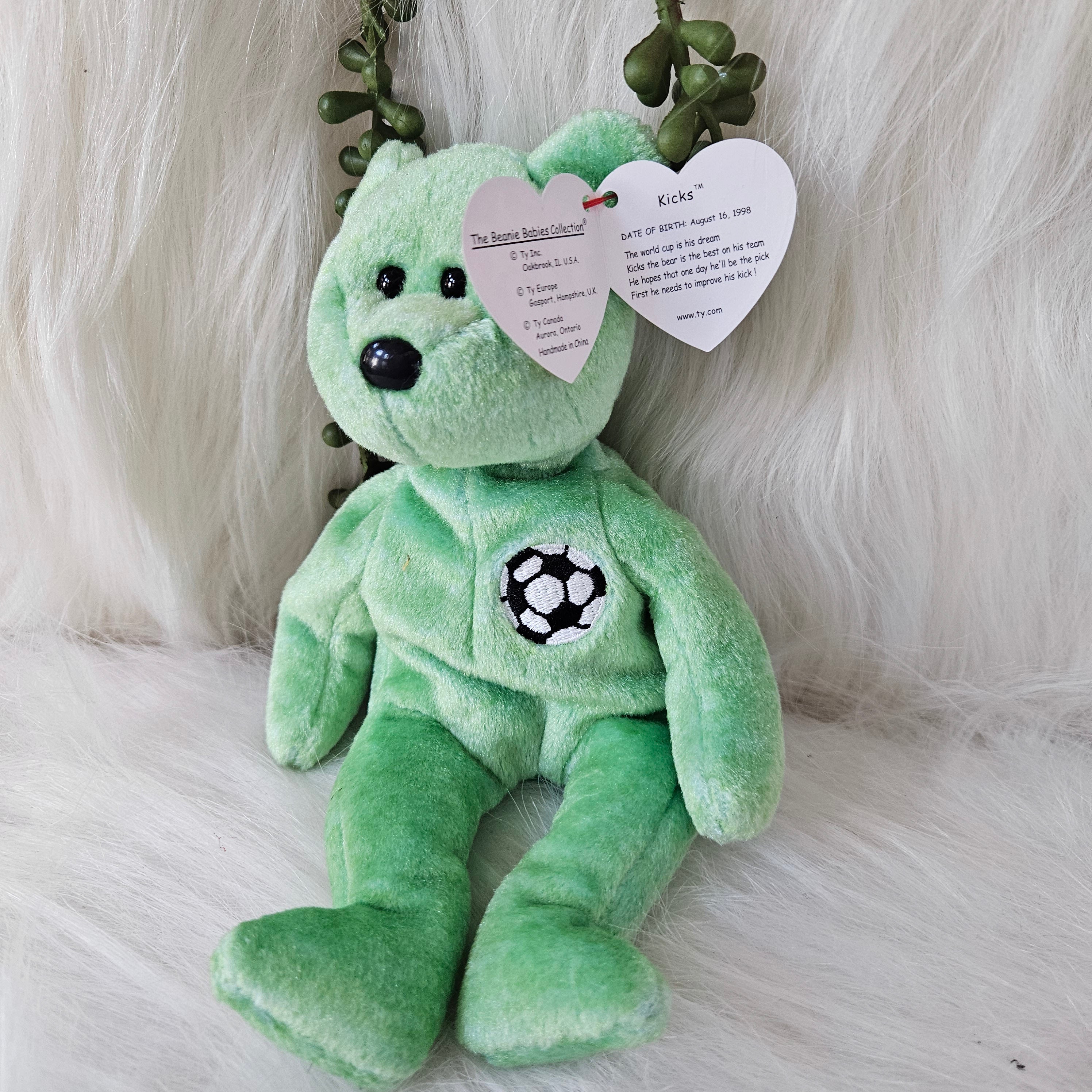 Ty Beanie Babies "Kicks the Bear"