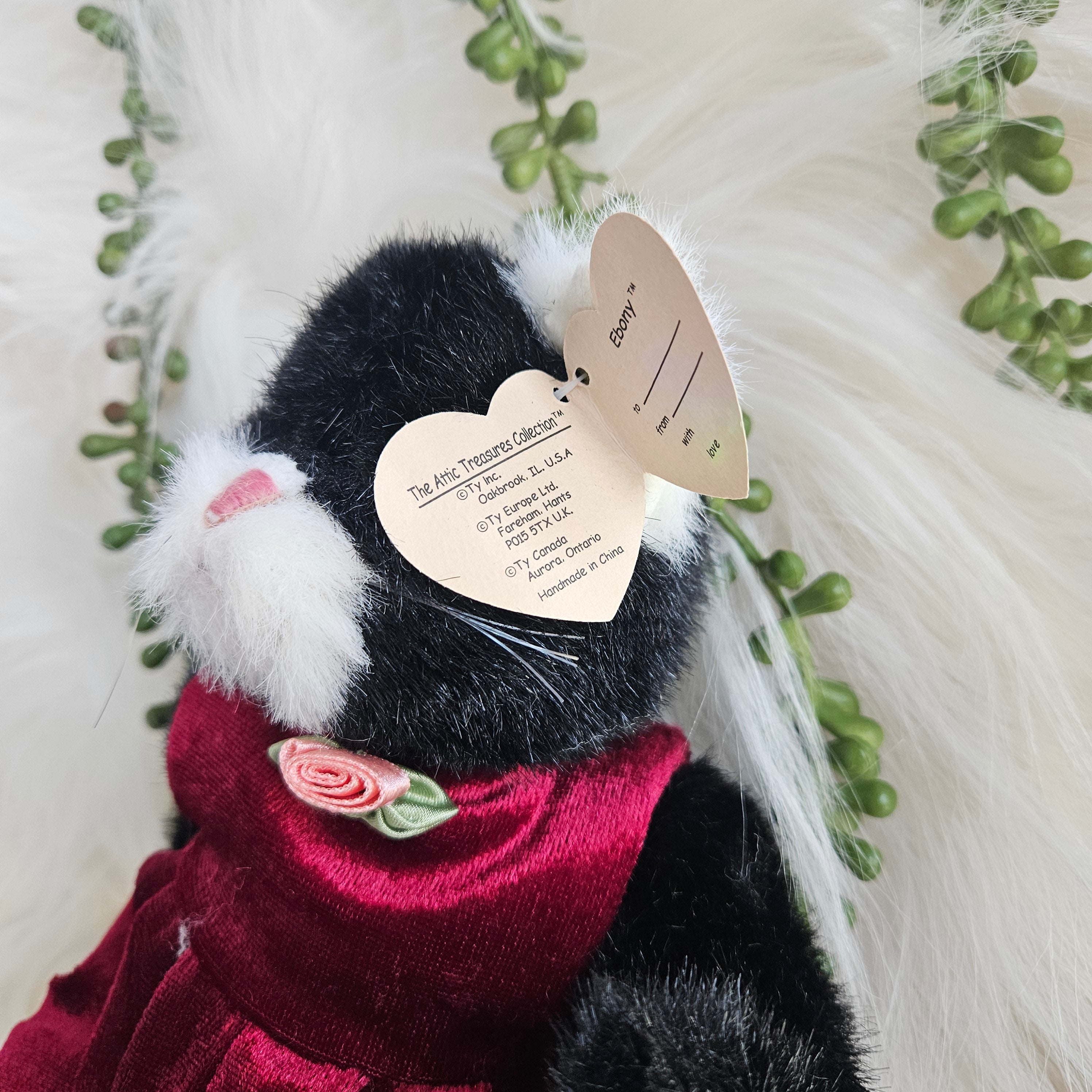 Ty Beanie Babies "Ebony the Cat"