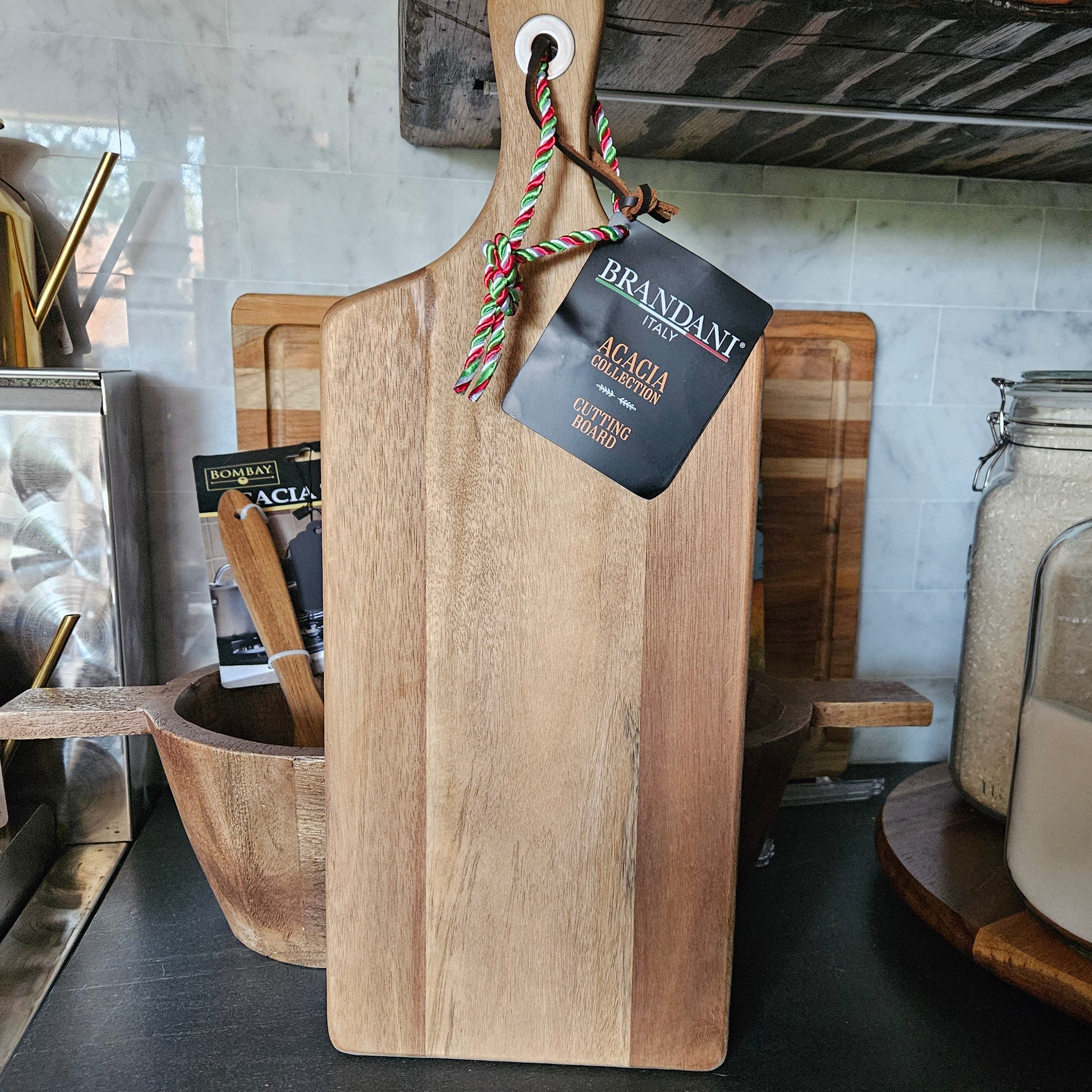 Brandani Italy Acacia Collection Wood Cutting Board