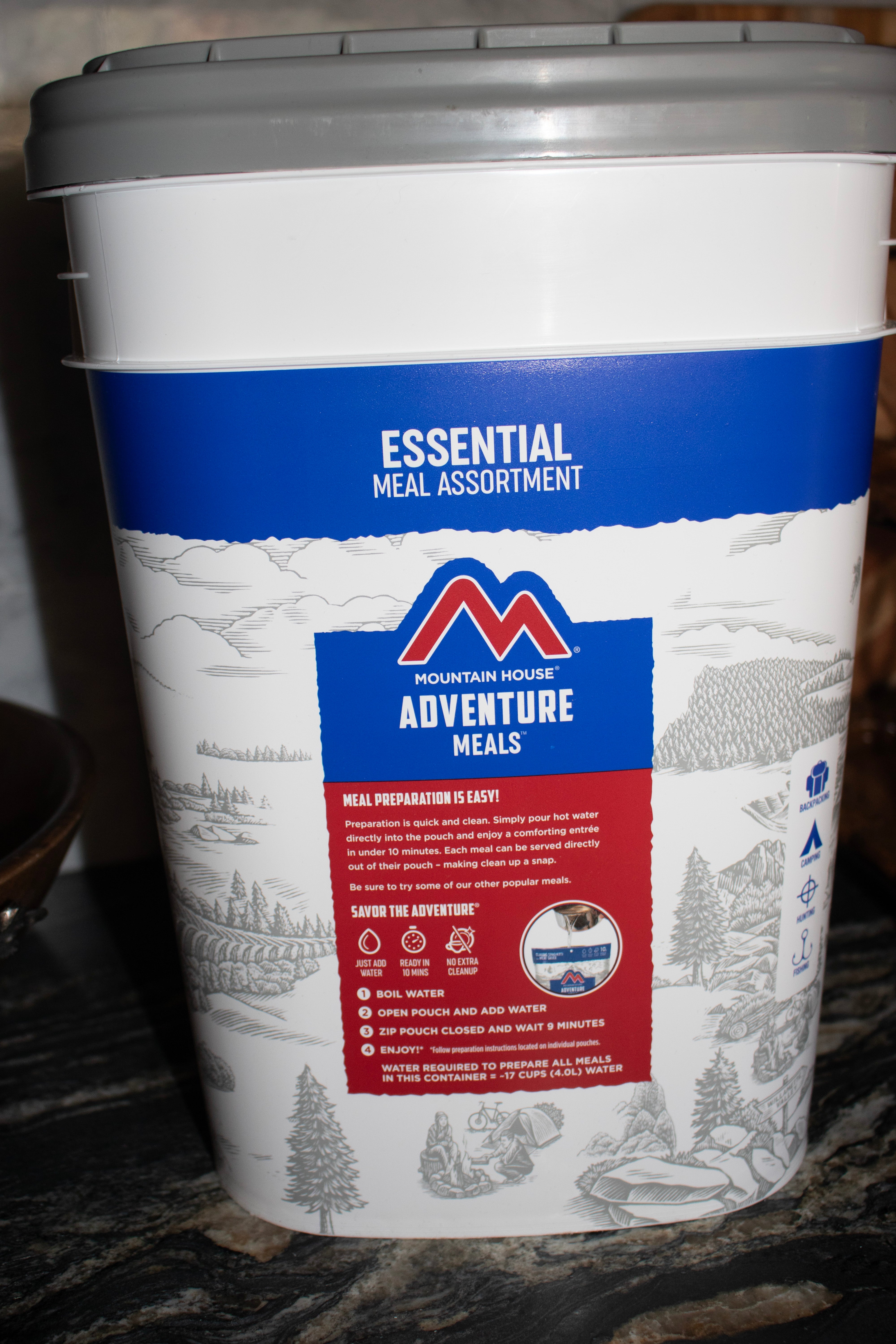 Mountain House Essential 22 Individual Assorted Meals