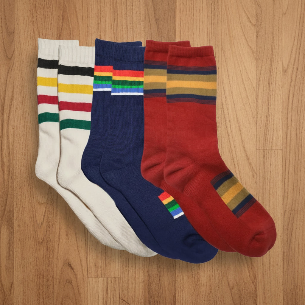 Pendleton National Park Collection 3 pairs of multi-colored Kid's sock's