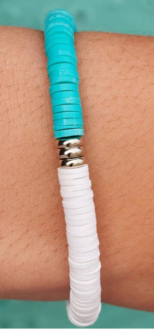 Pura Vida Darling Stretch Bracelet Silver