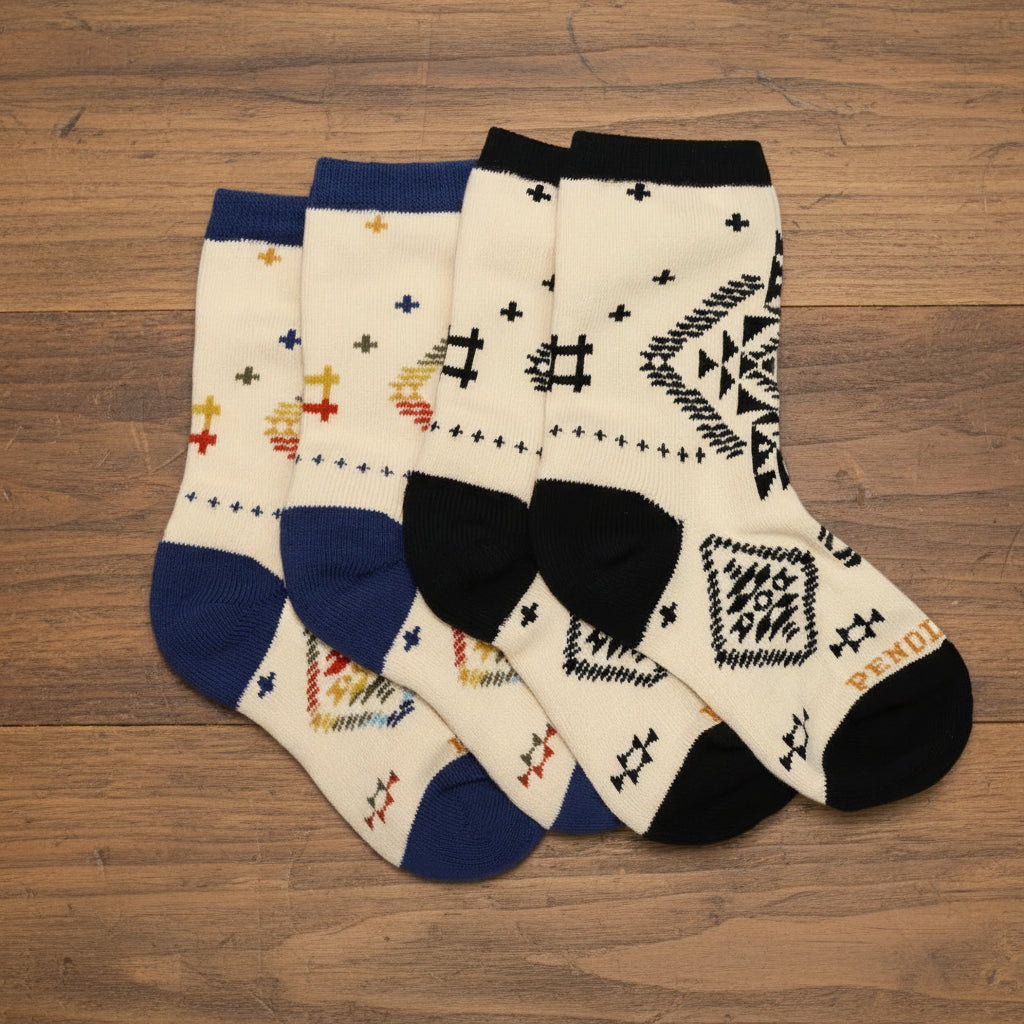 Pendleton Wild Blooms 2 Pack Kids Socks