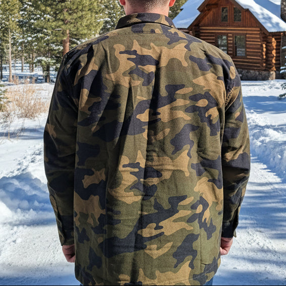 Brooks Brothers Camouflage Cotton Button Up