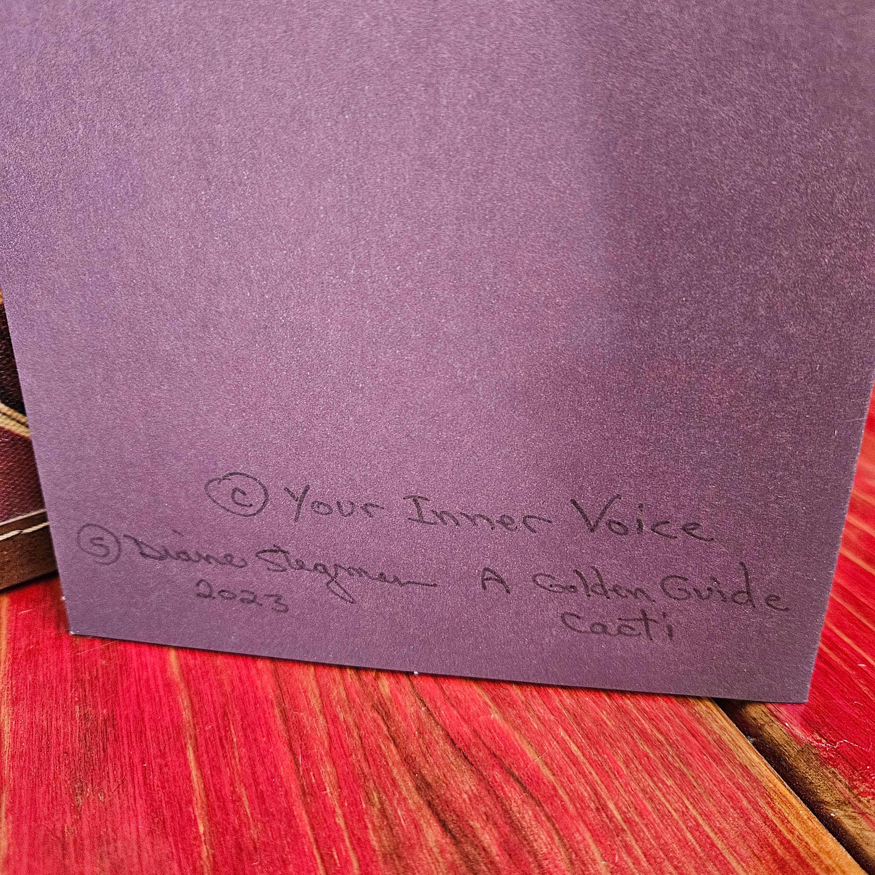 Beautifully Hand Crafted Custom Created Greeting Card Series by Diane Stegman "Lemairei Cactus"