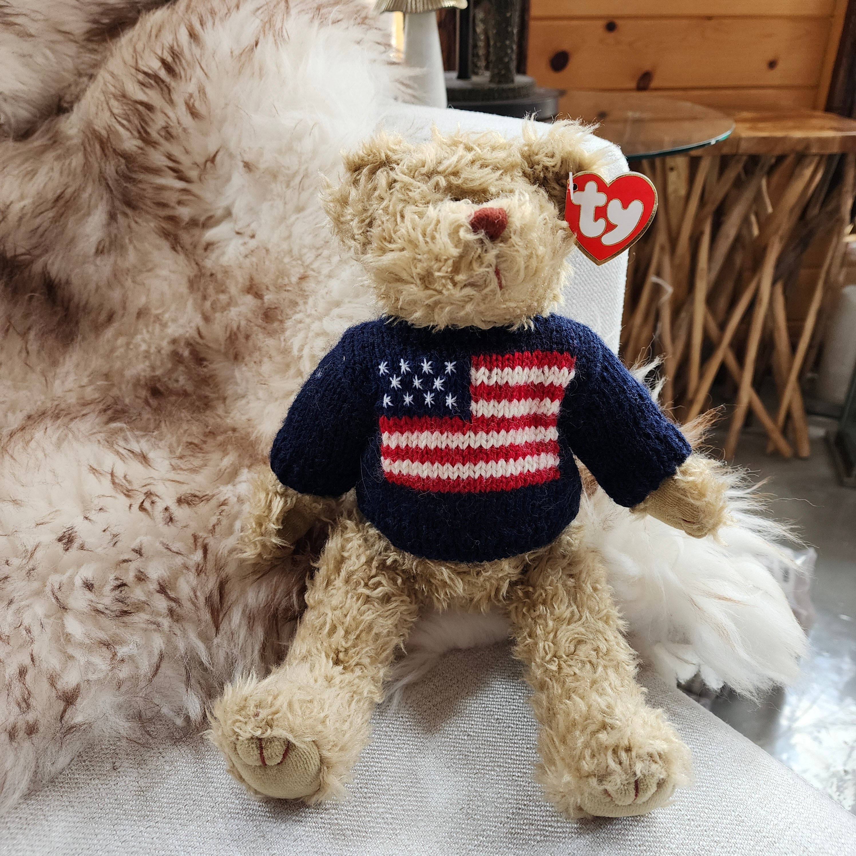 Ty Beanie Babies "Grant the Bear"