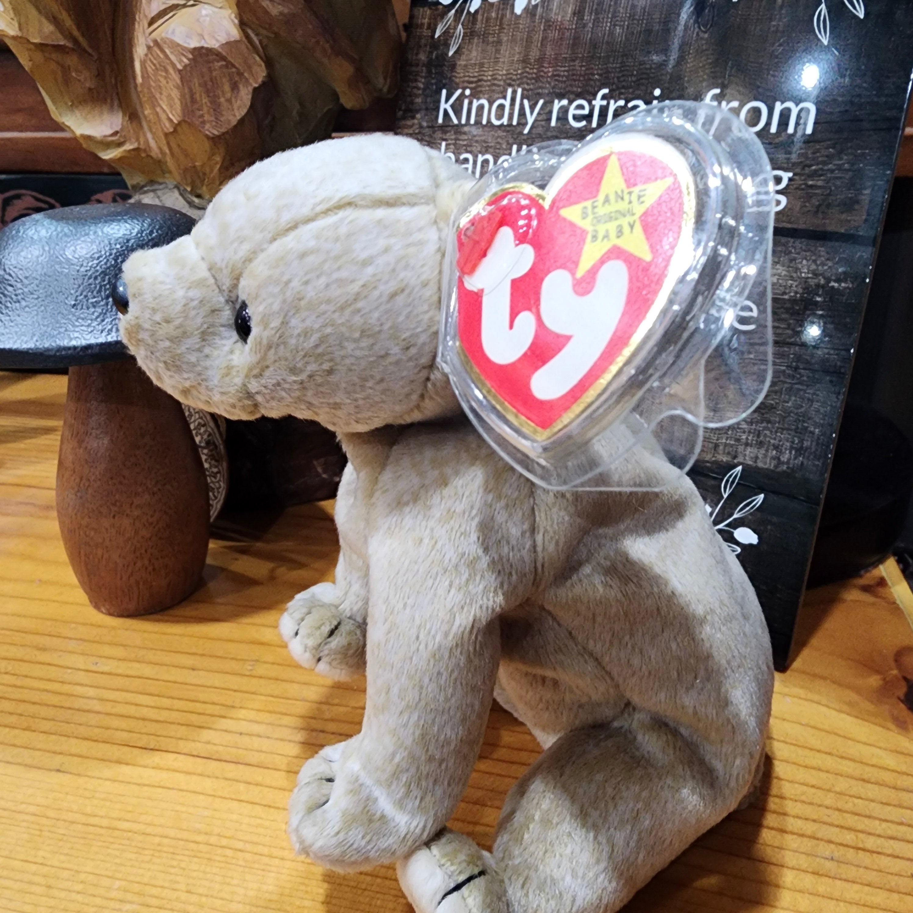 Ty Beanie Babies "Almond the Bear"