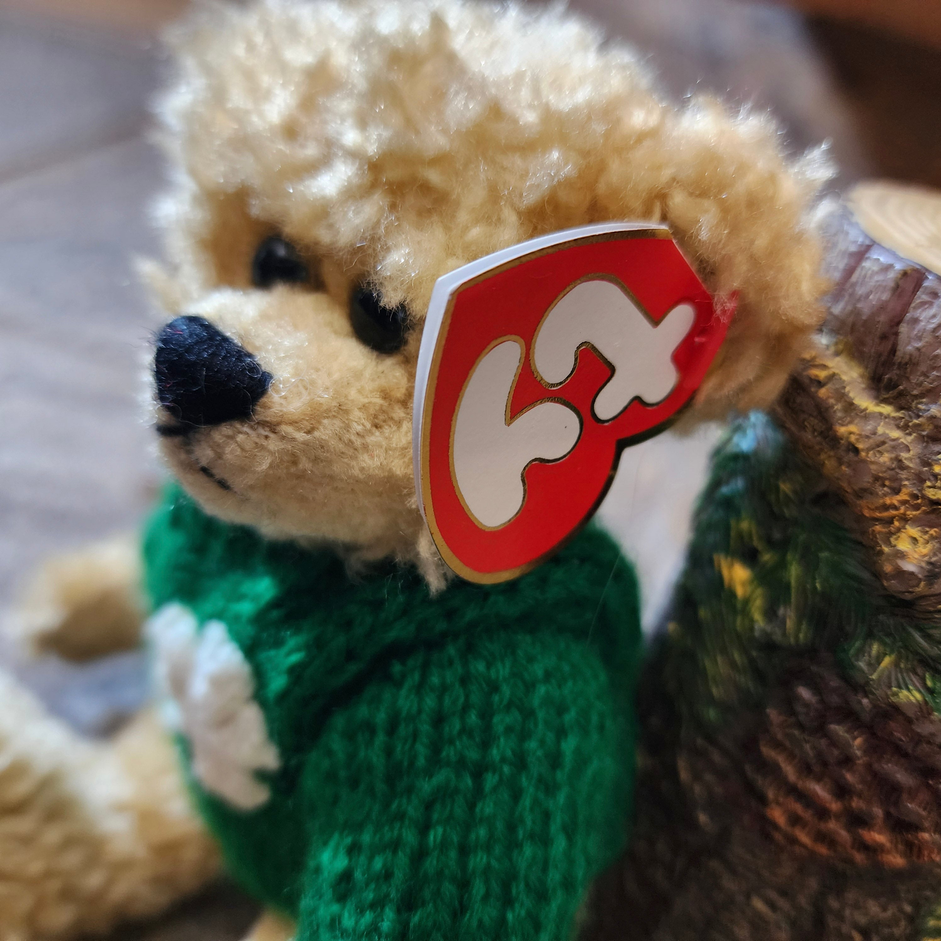 Ty Beanie Babies "Blarney the Irish Bear"