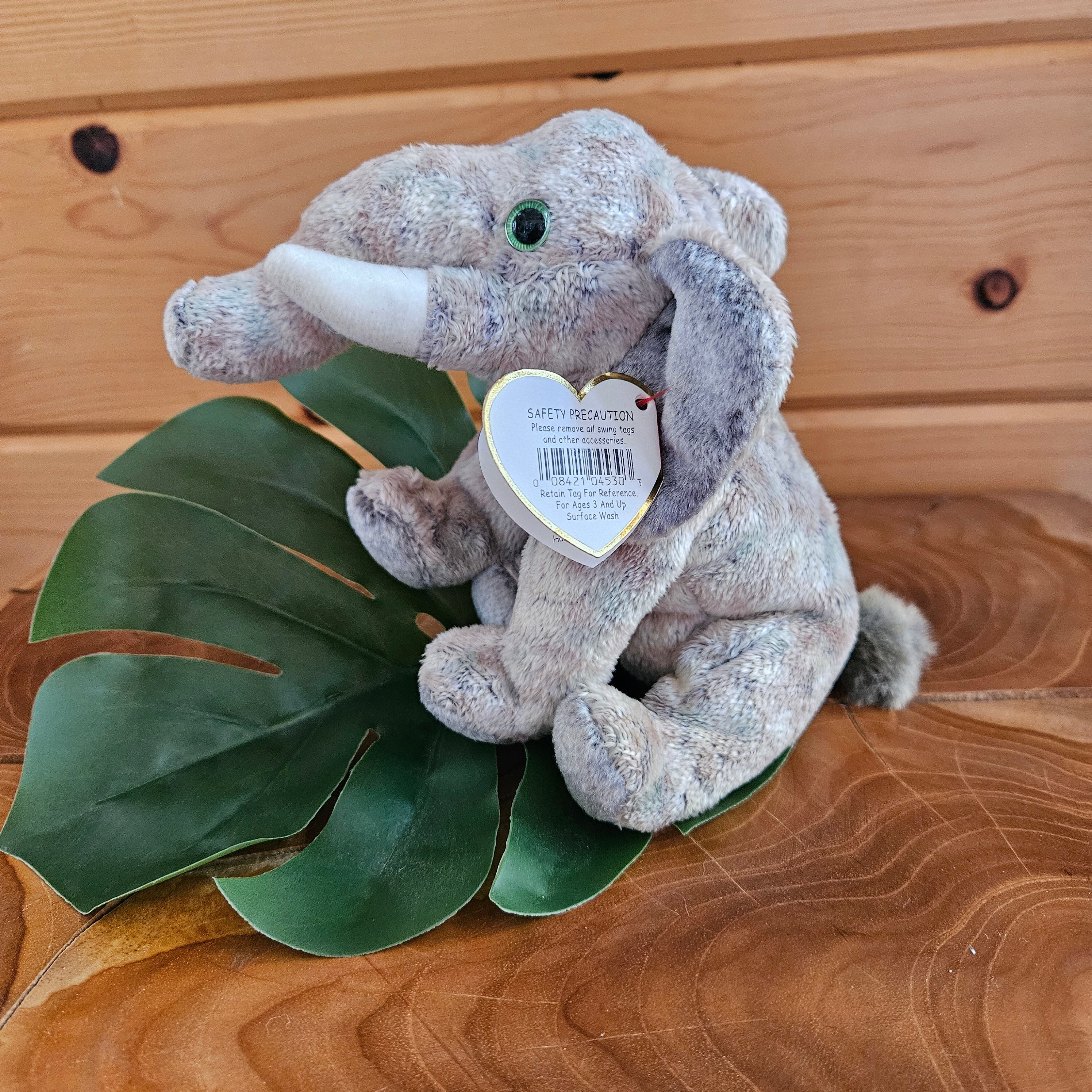 Ty Beanie Babies "Pounds the Elephant"