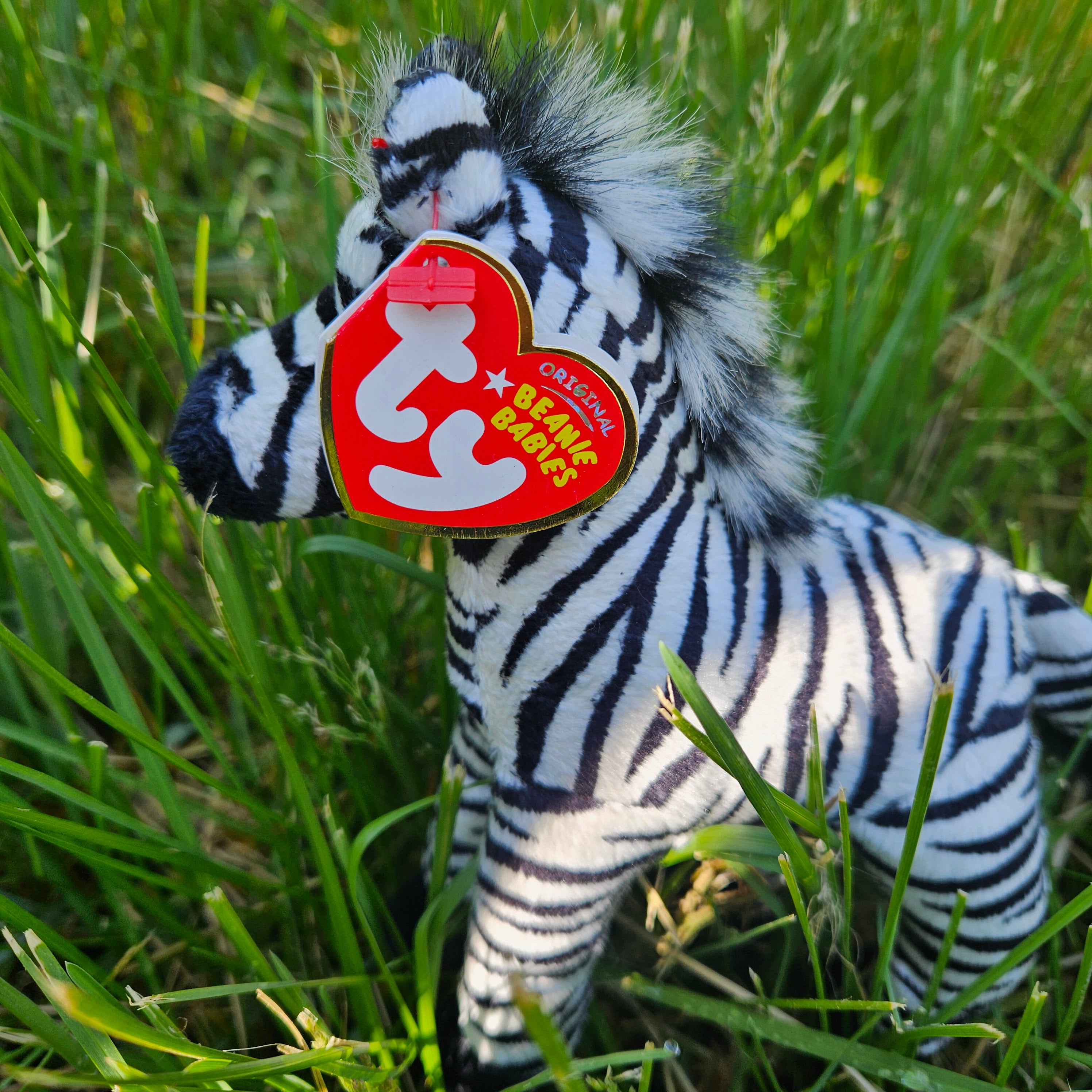 Ty Beanie Babies "Dizz the Zebra"