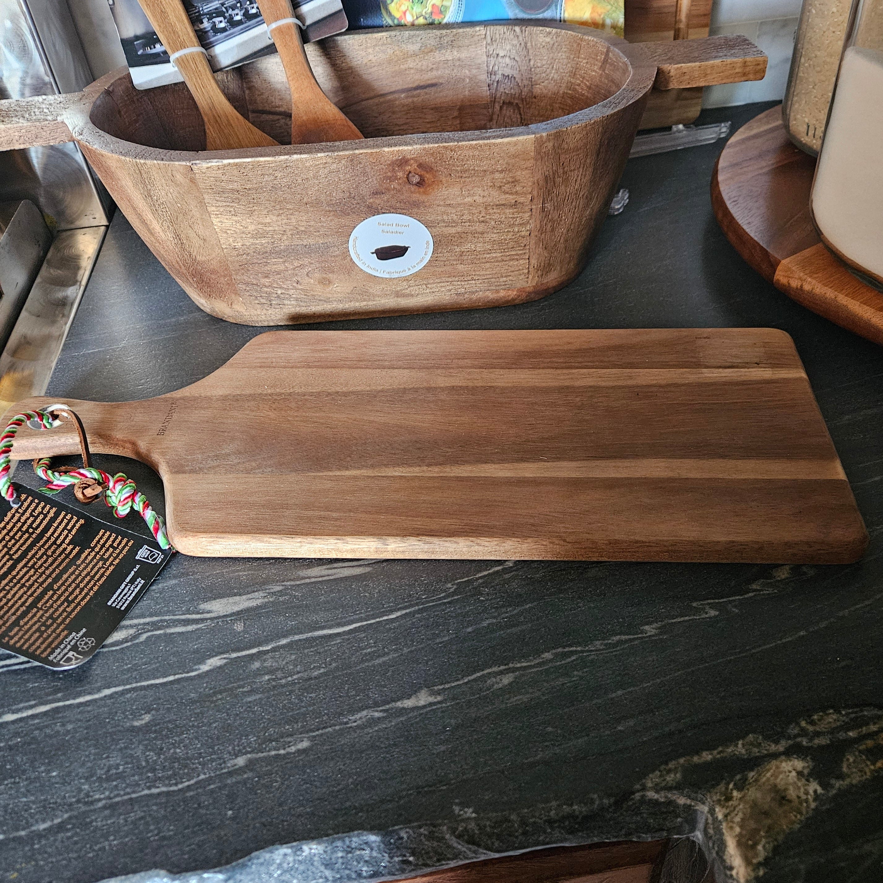 Brandani Italy Acacia Collection Wood Cutting Board