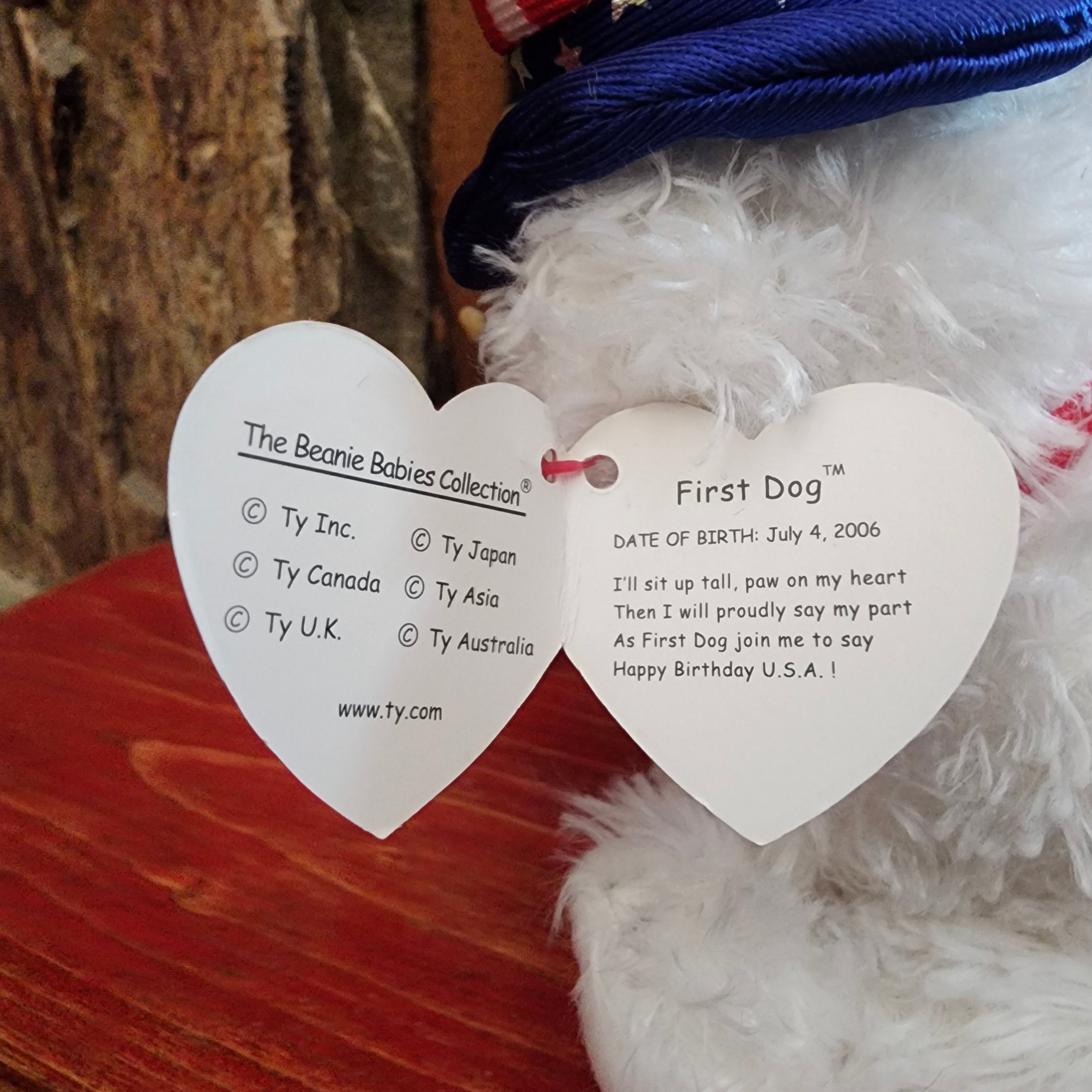 Ty Beanie Babies "First Dog"