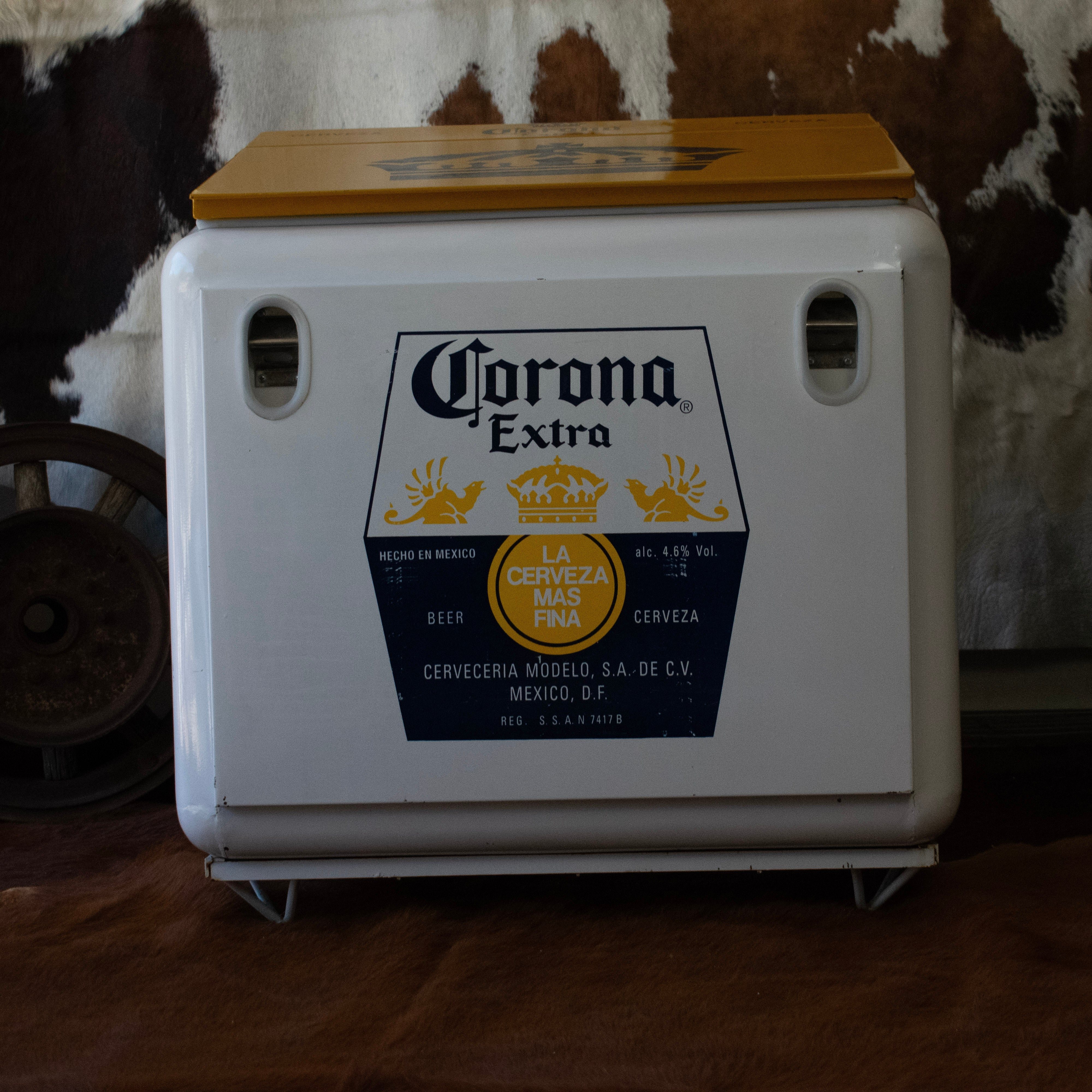 Vintage Corona Ice Cooler