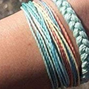 Pura Vida Beach Life Braided Jute Cord Bracelet