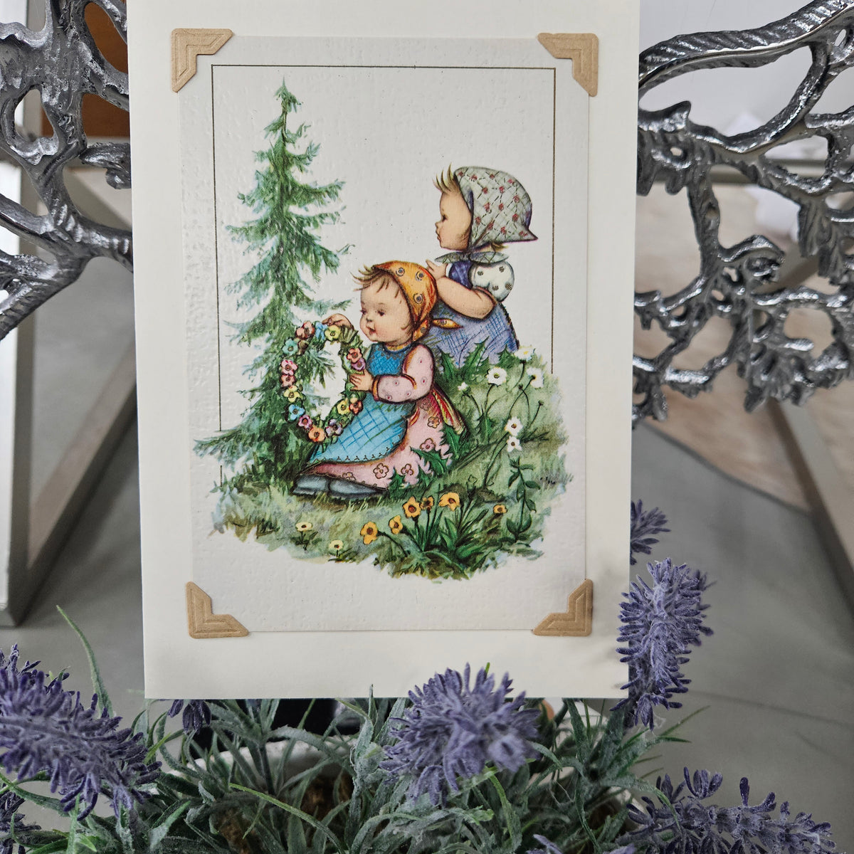 Diane Stegman Handmade Greeting Card – “Siblings Love” 5x7