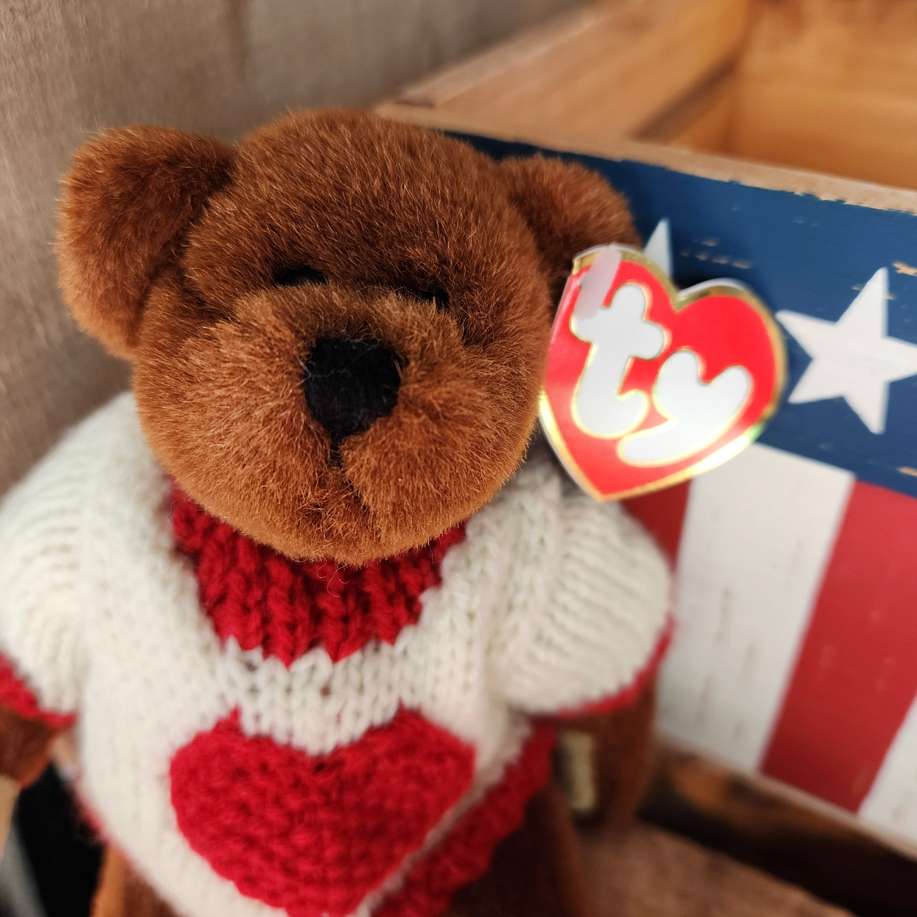 Ty Beanie Babies "Casanova the Bear"