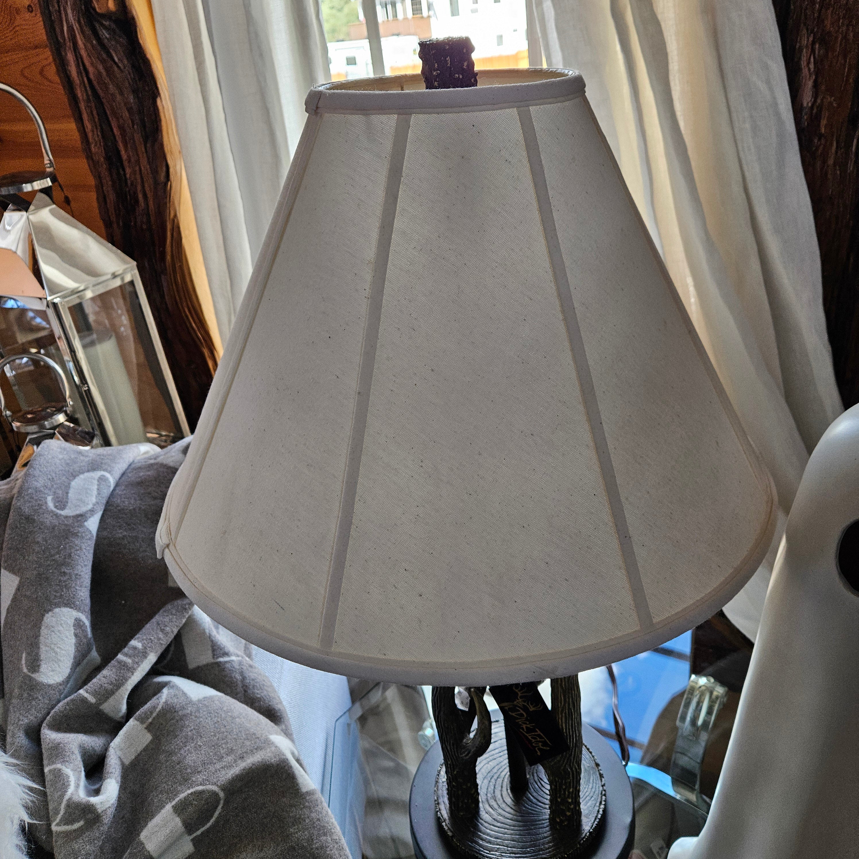 Dick Idol Faux Antler Lamp