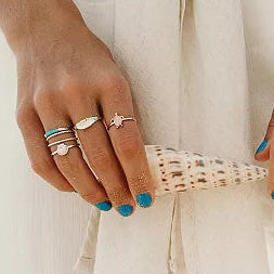 Pura Vida Pink Sea Turtle Ring