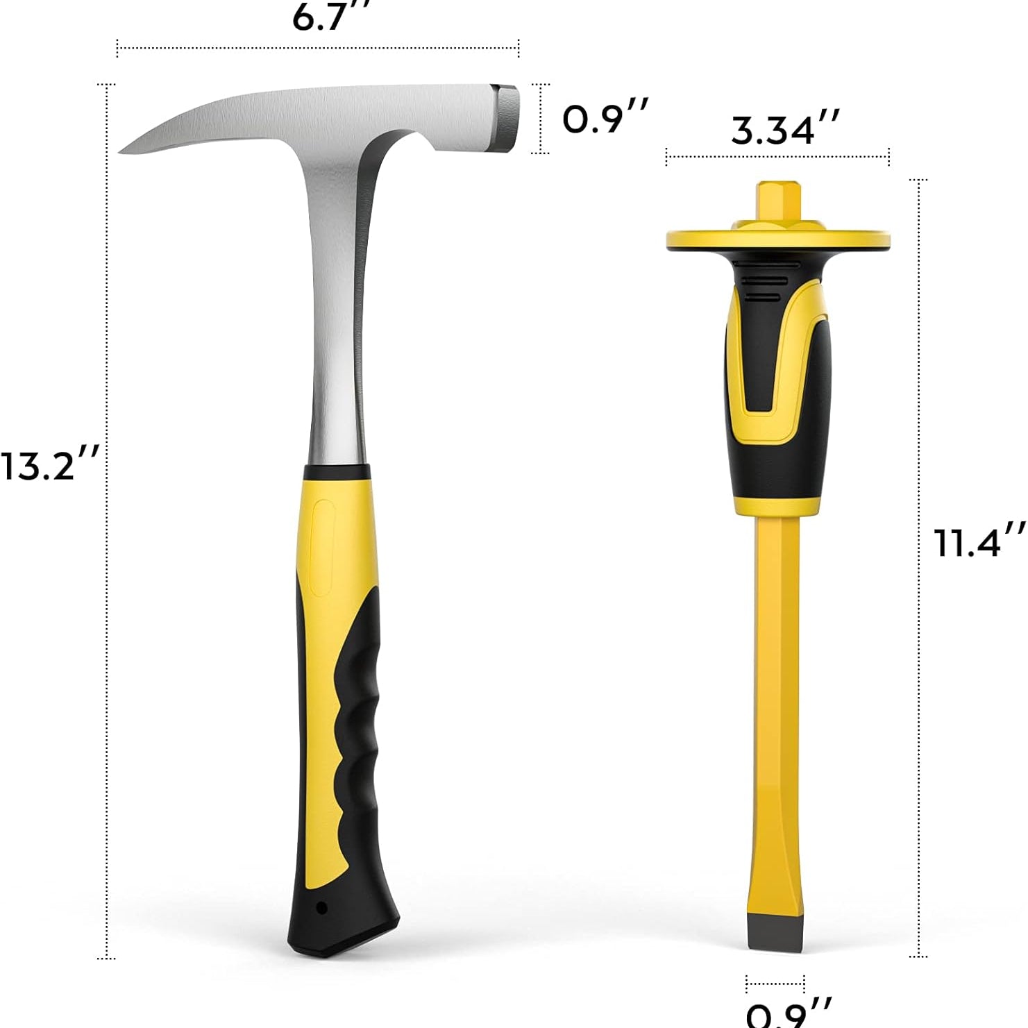 5 PCS Geology Rock Pick Equipment Kit