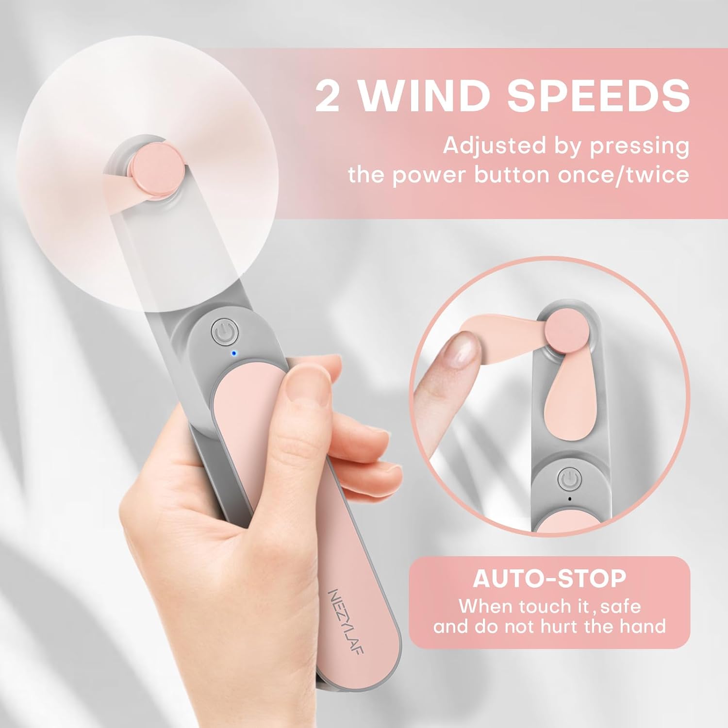 Nezylaf Portable Mini Handheld Fan
