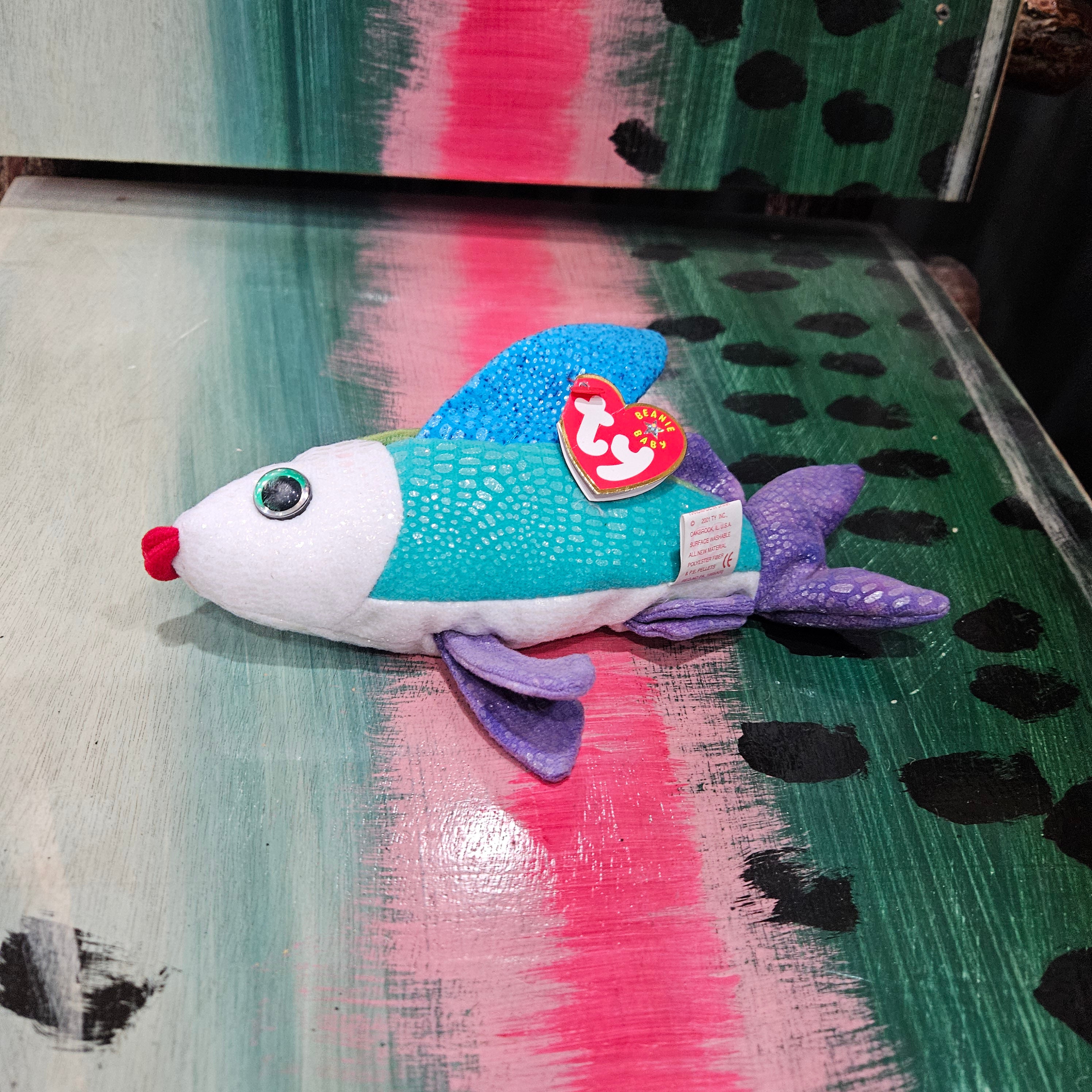 Ty Beanie Babies "Propeller the Flying Fish"