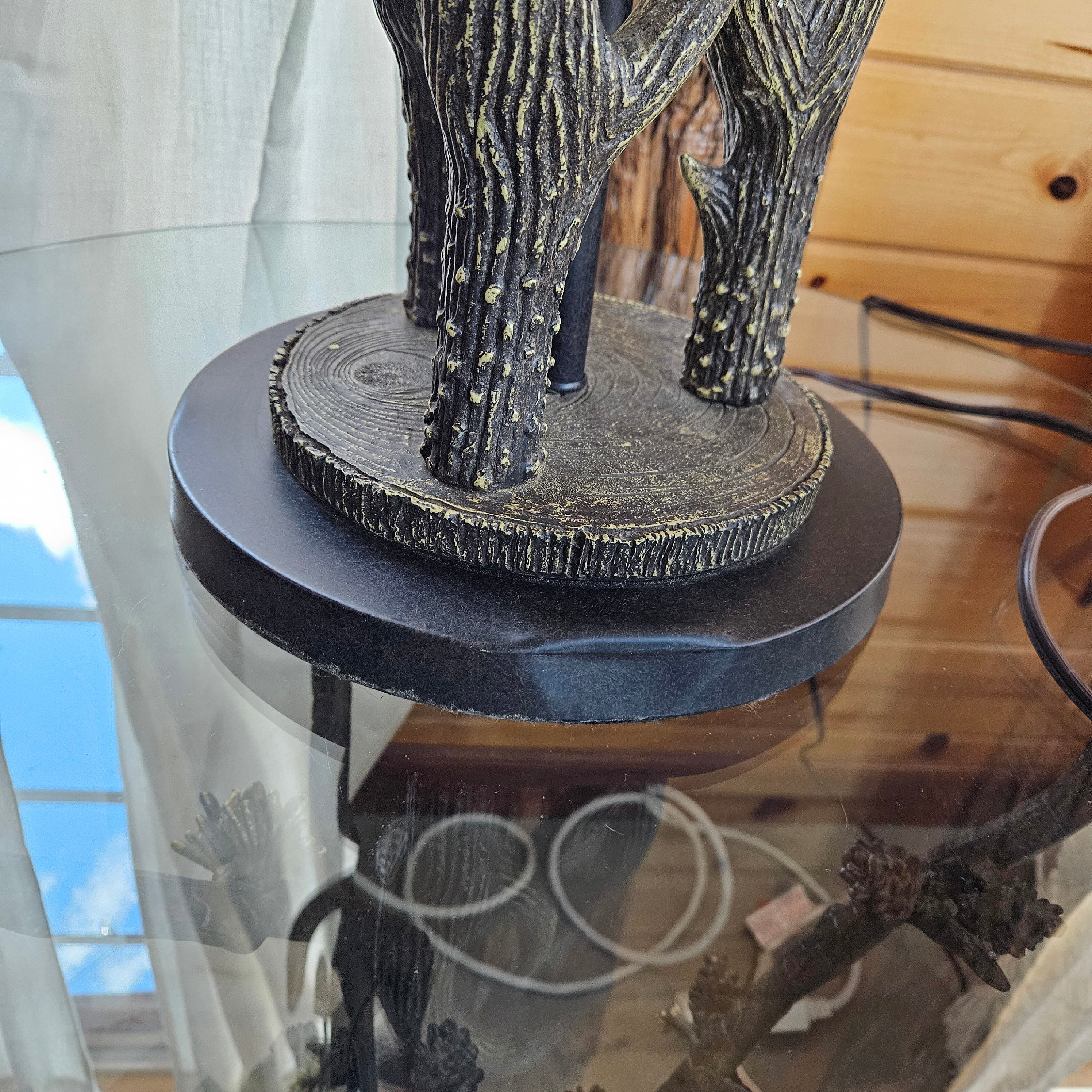 Dick Idol Faux Antler Lamp