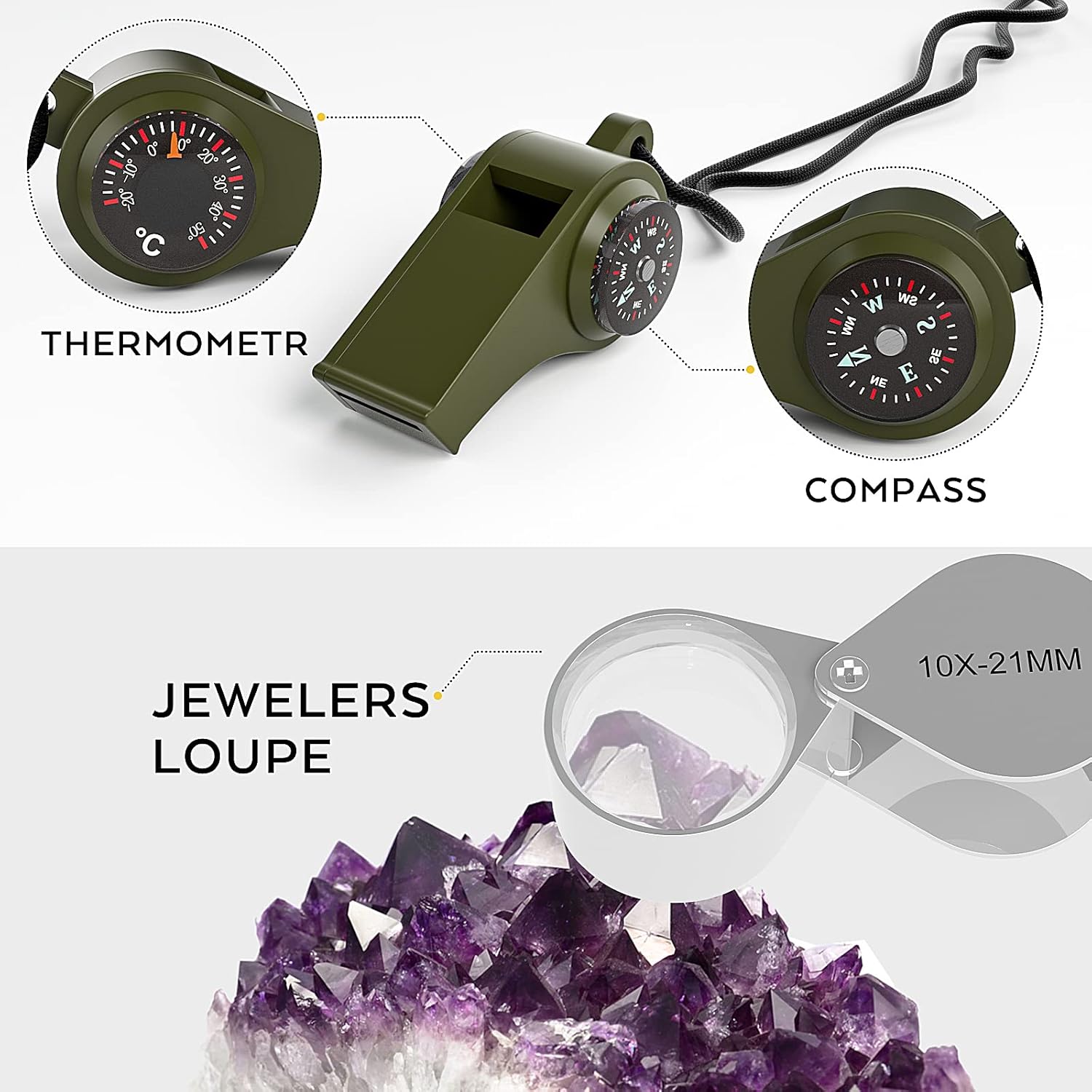 5 PCS Geology Rock Pick Equipment Kit